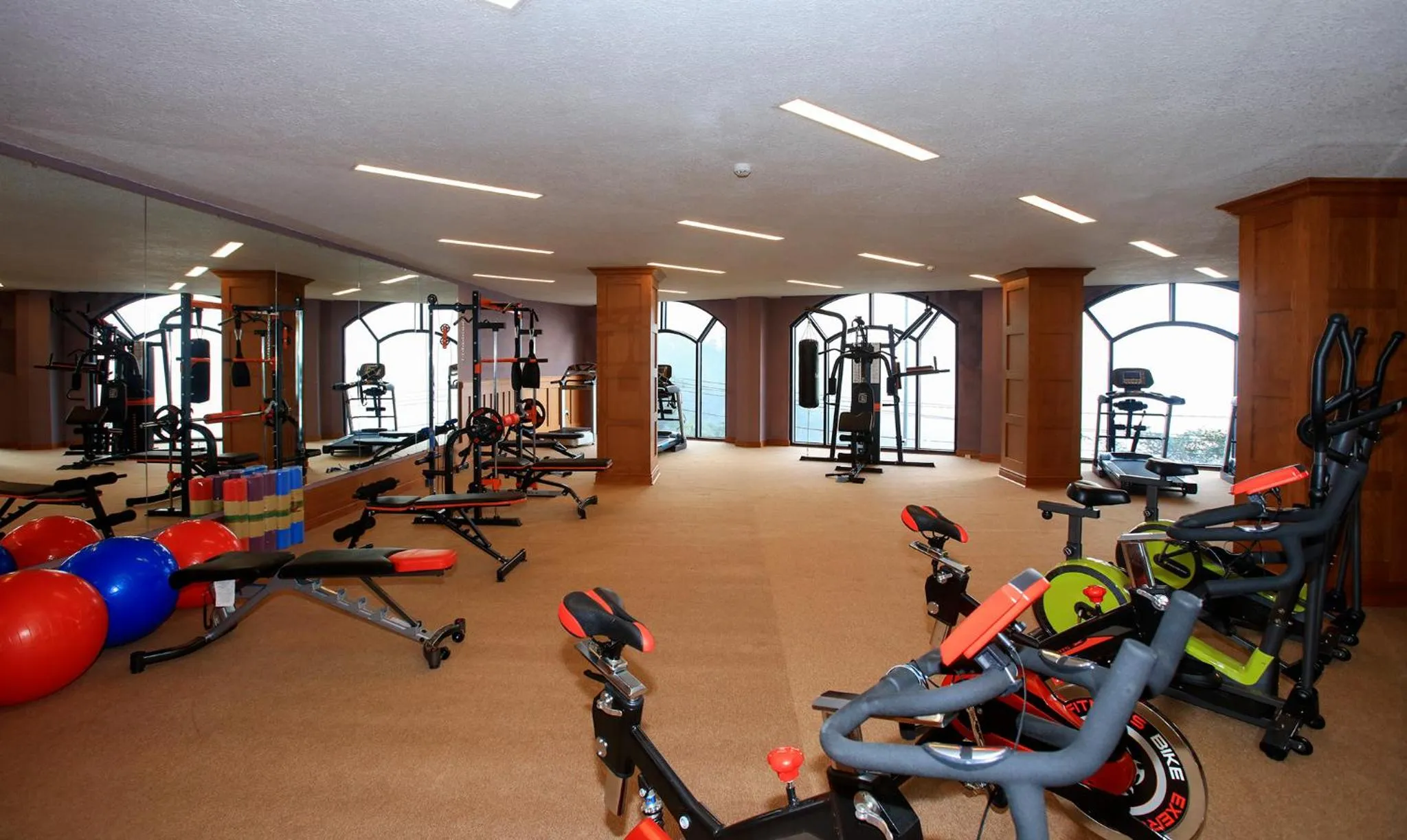 Fitness centre/facilities in Venus Hotel Tam Đảo