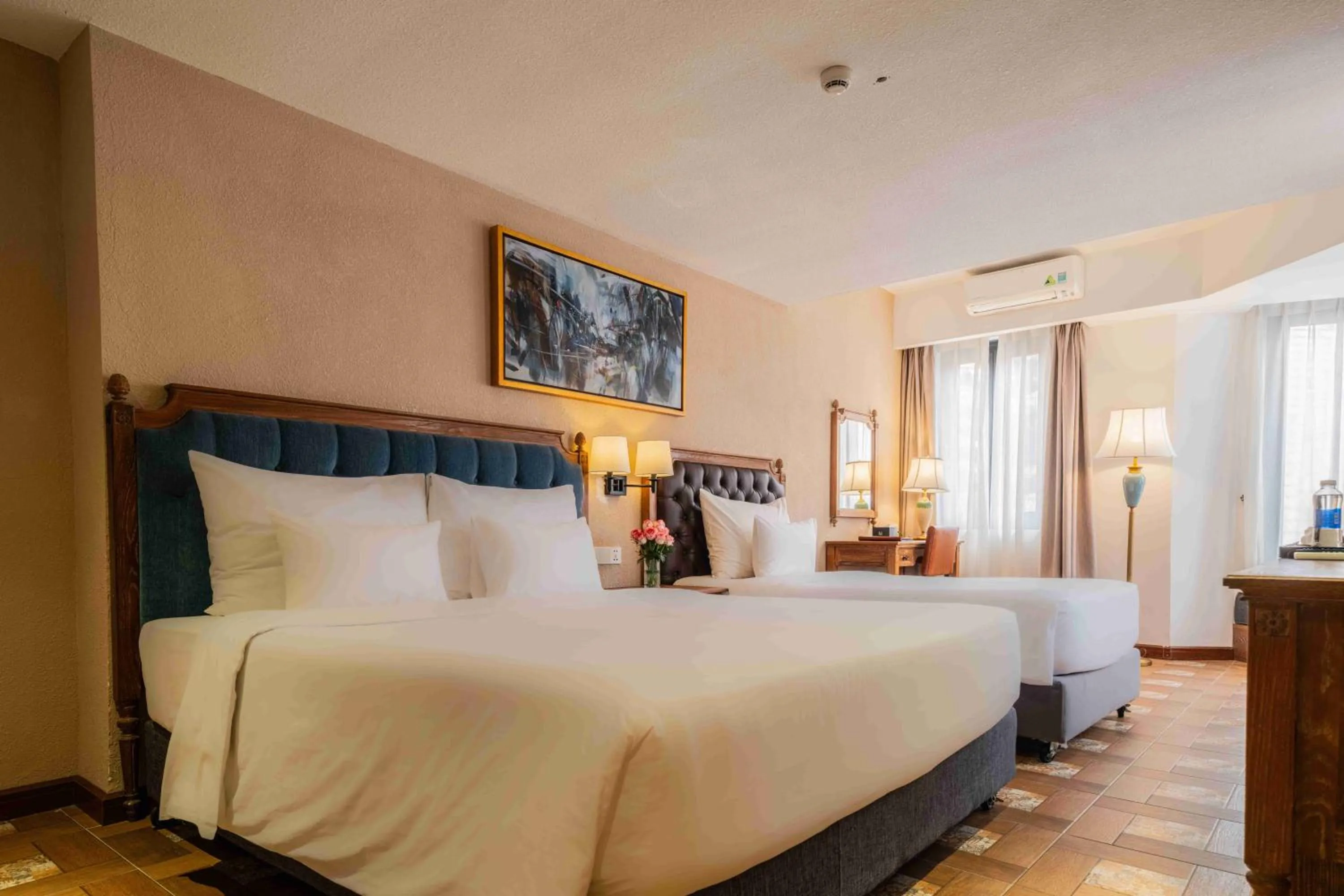 Bed in Venus Hotel Tam Đảo