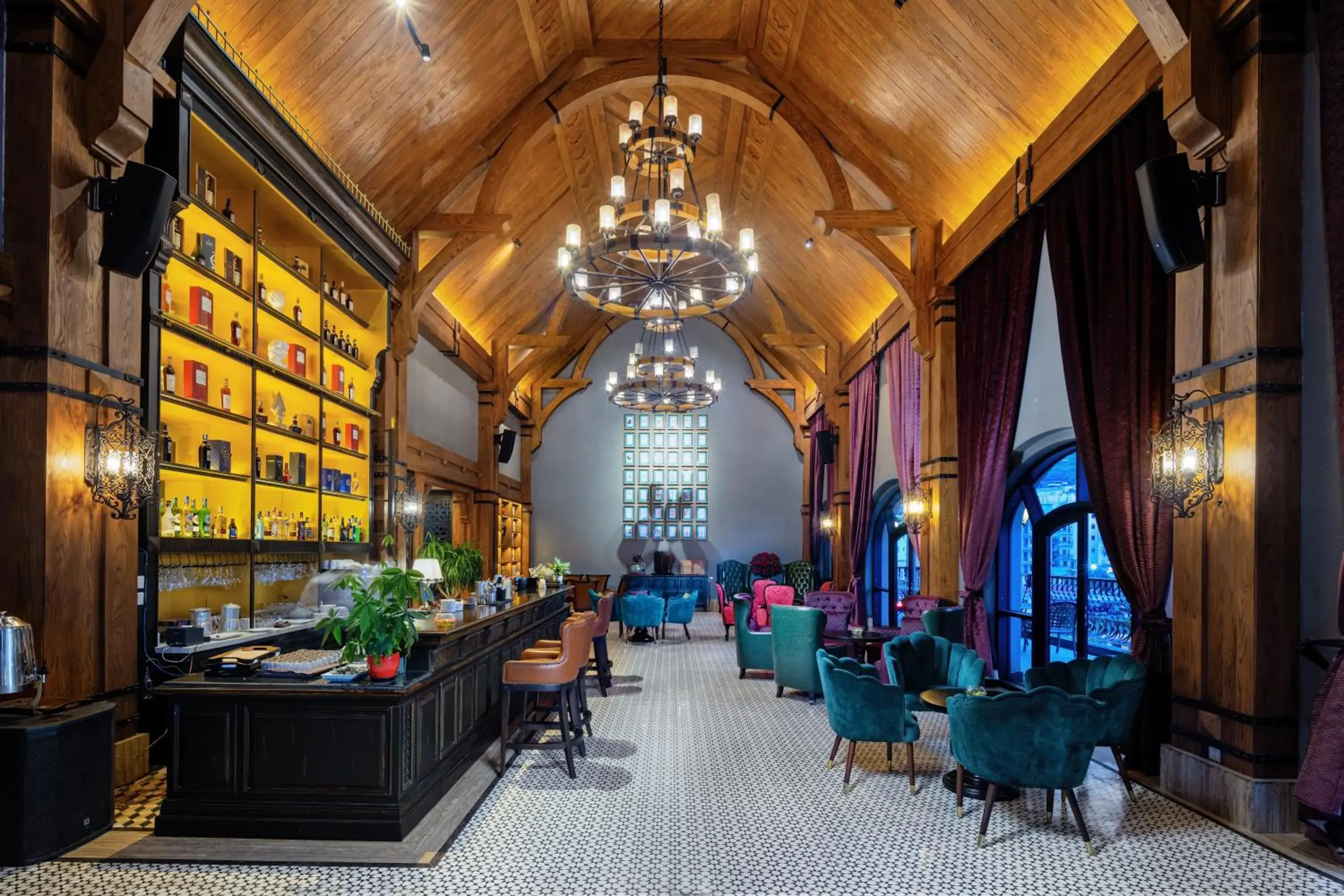 Lounge or bar in Venus Hotel Tam Đảo Lounge or bar in Venus Hotel Tam Đảo