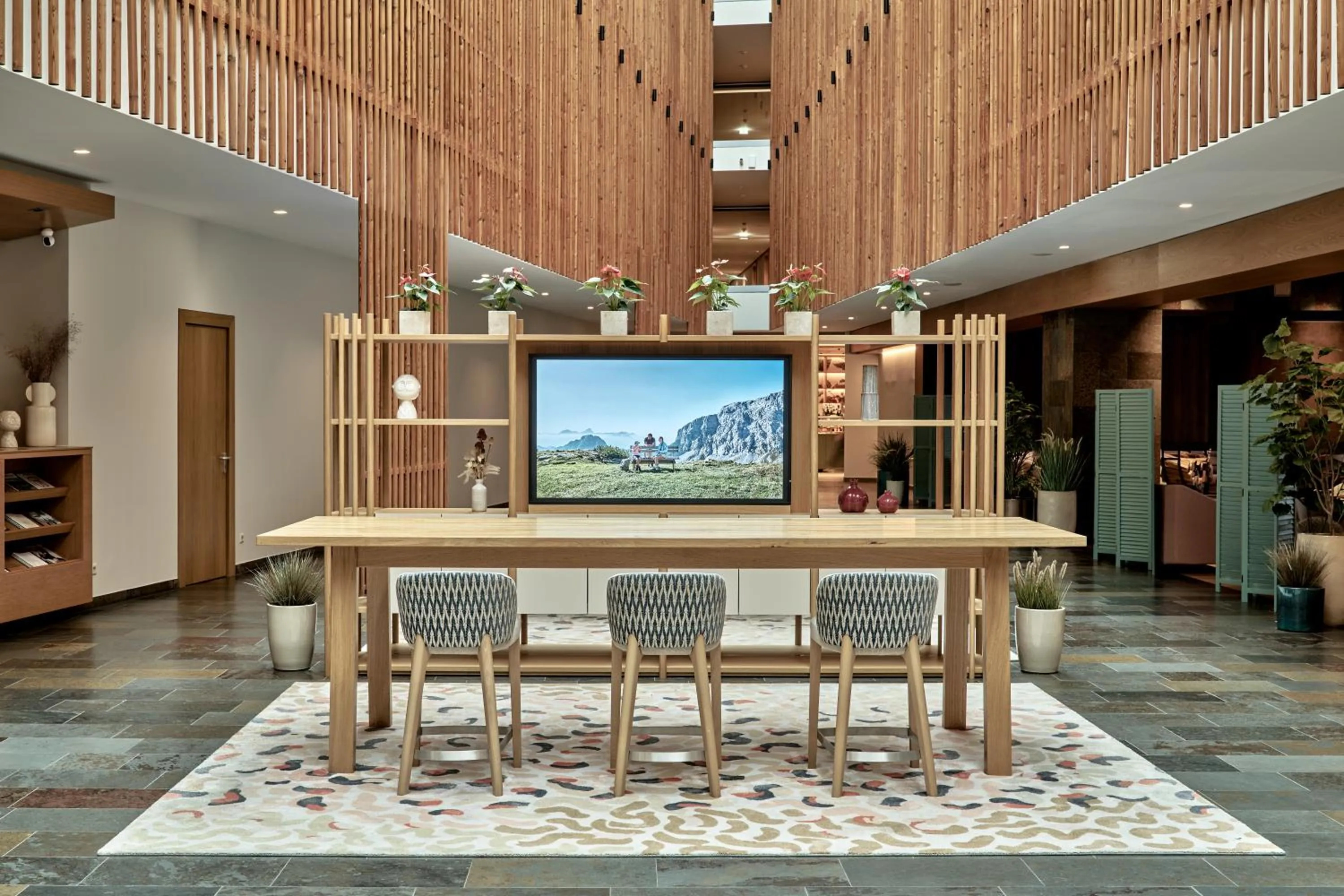 Lobby or reception in Falkensteiner Hotel & Spa Carinzia