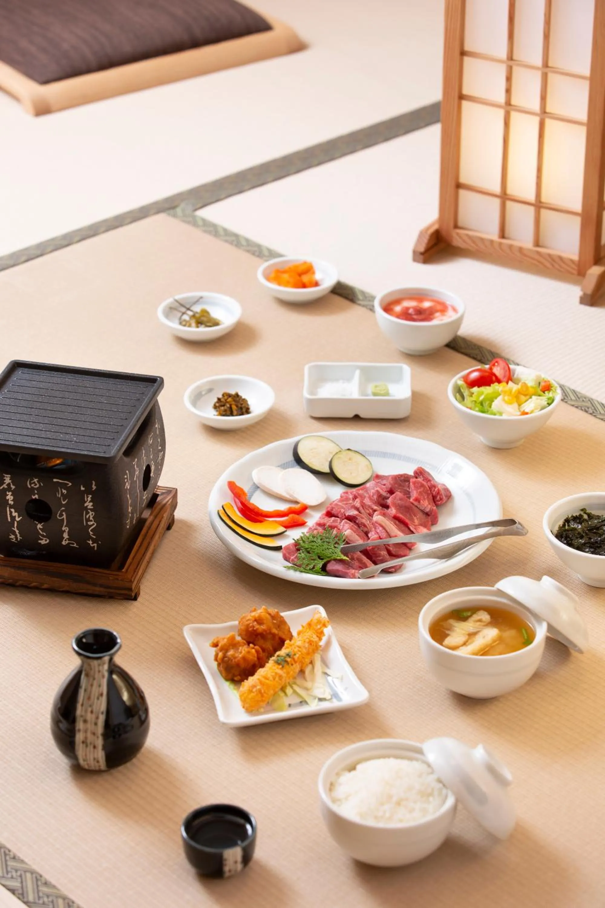 Dinner in Tomonoya Hotel and Ryokan Gyeongju