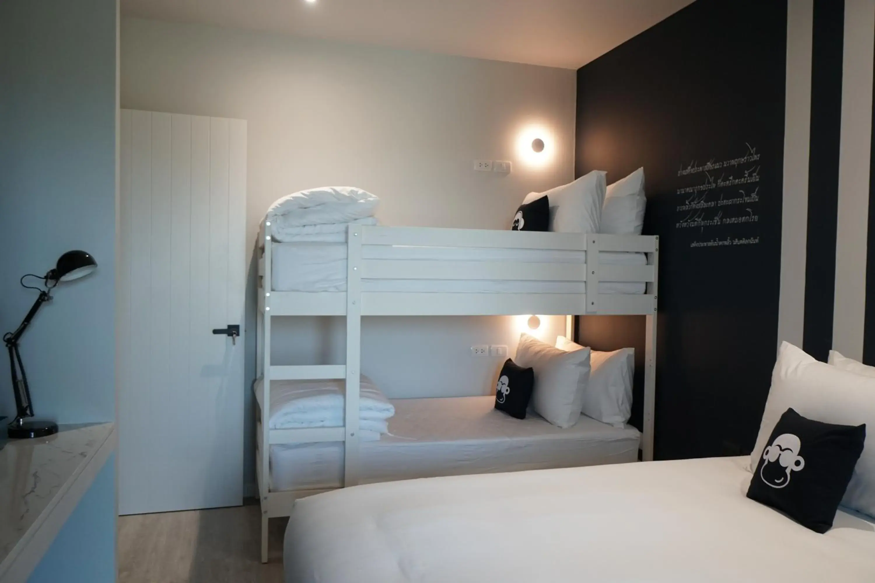 bunk bed, Bed in Blu Monkey Hub and Hotel Chanthaburi bunk bed, Bed in Blu Monkey Hub and Hotel Chanthaburi