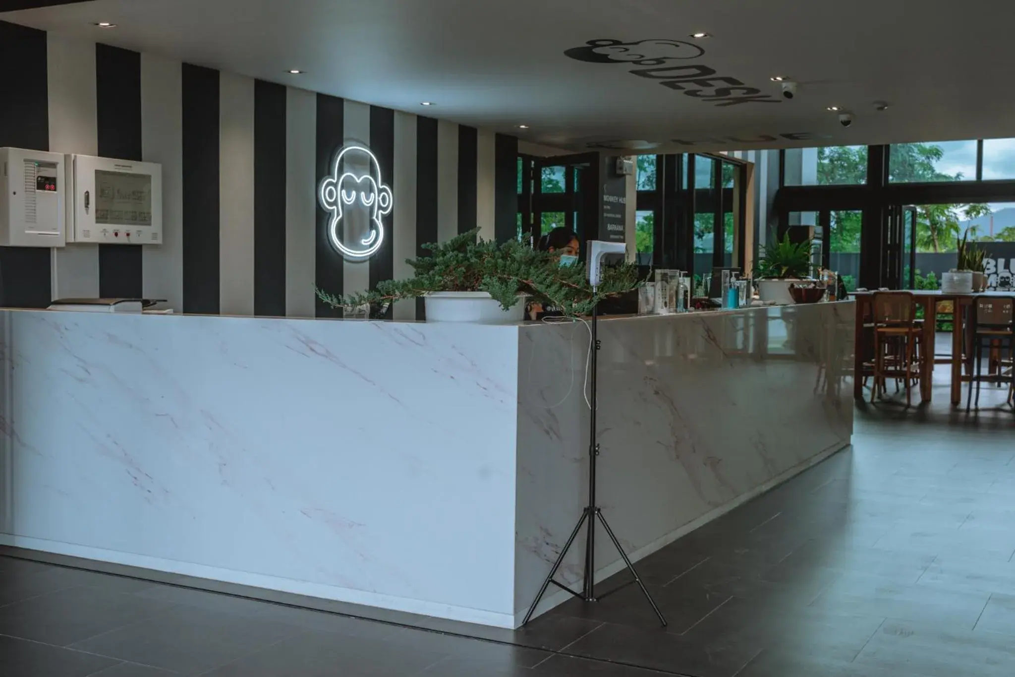 Lobby or reception in Blu Monkey Hub and Hotel Chanthaburi Lobby or reception in Blu Monkey Hub and Hotel Chanthaburi