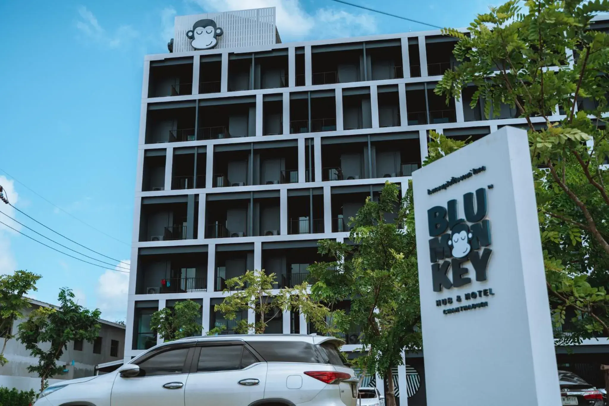 Property building in Blu Monkey Hub and Hotel Chanthaburi Property building in Blu Monkey Hub and Hotel Chanthaburi