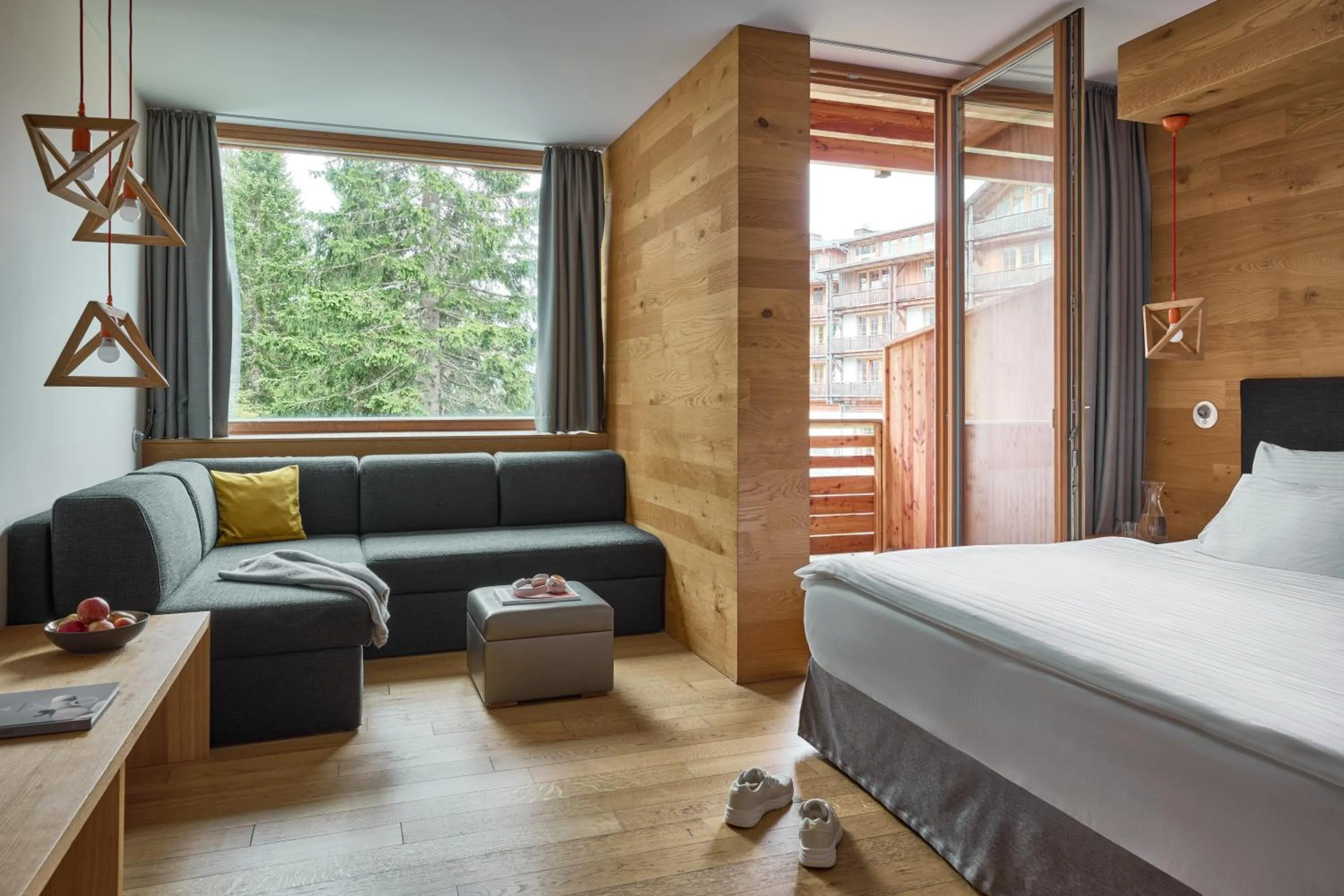 Bed in Falkensteiner Aktiv & Familienhotel Cristallo