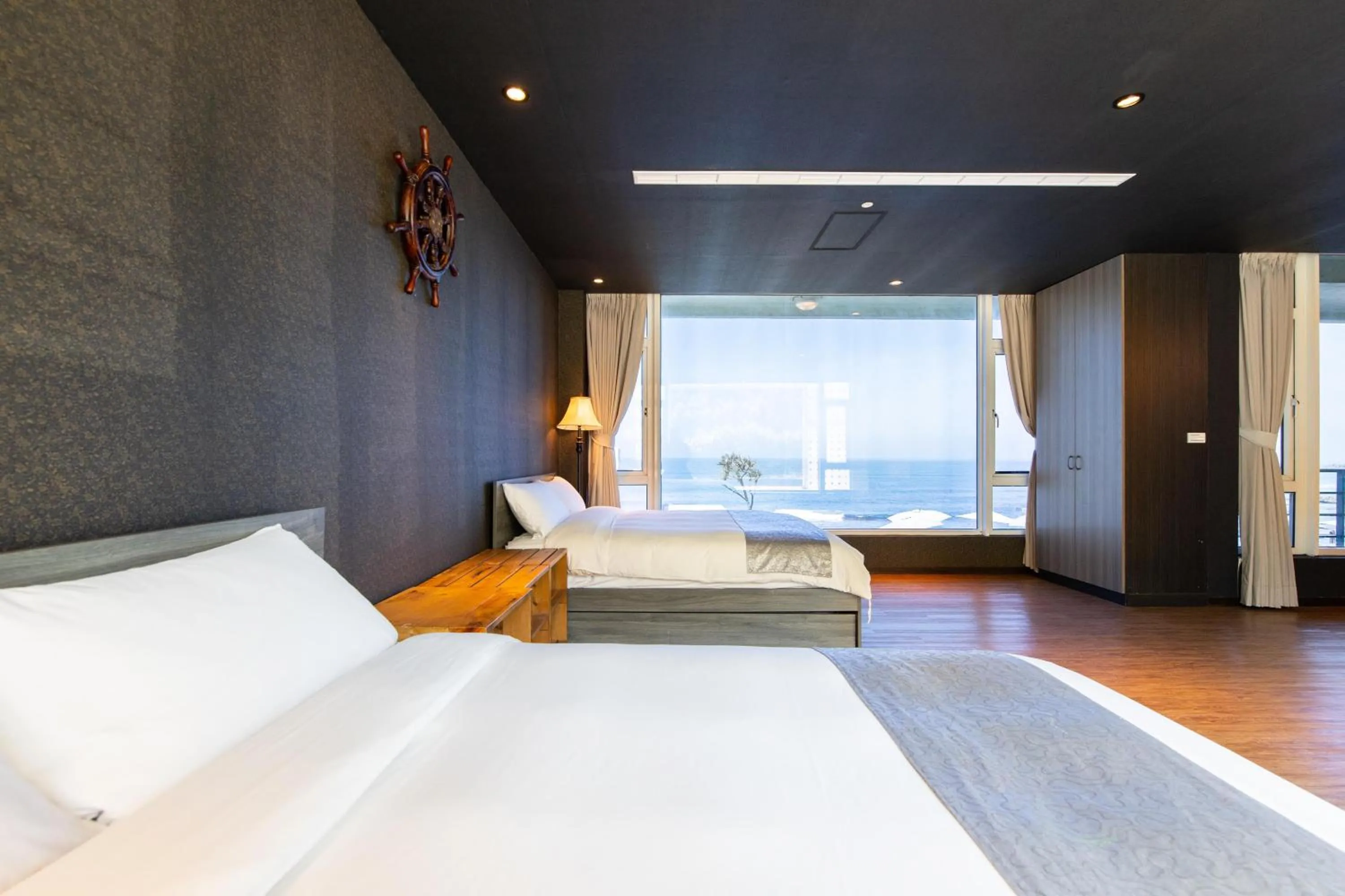 Bed in Ferry of Love Homestay