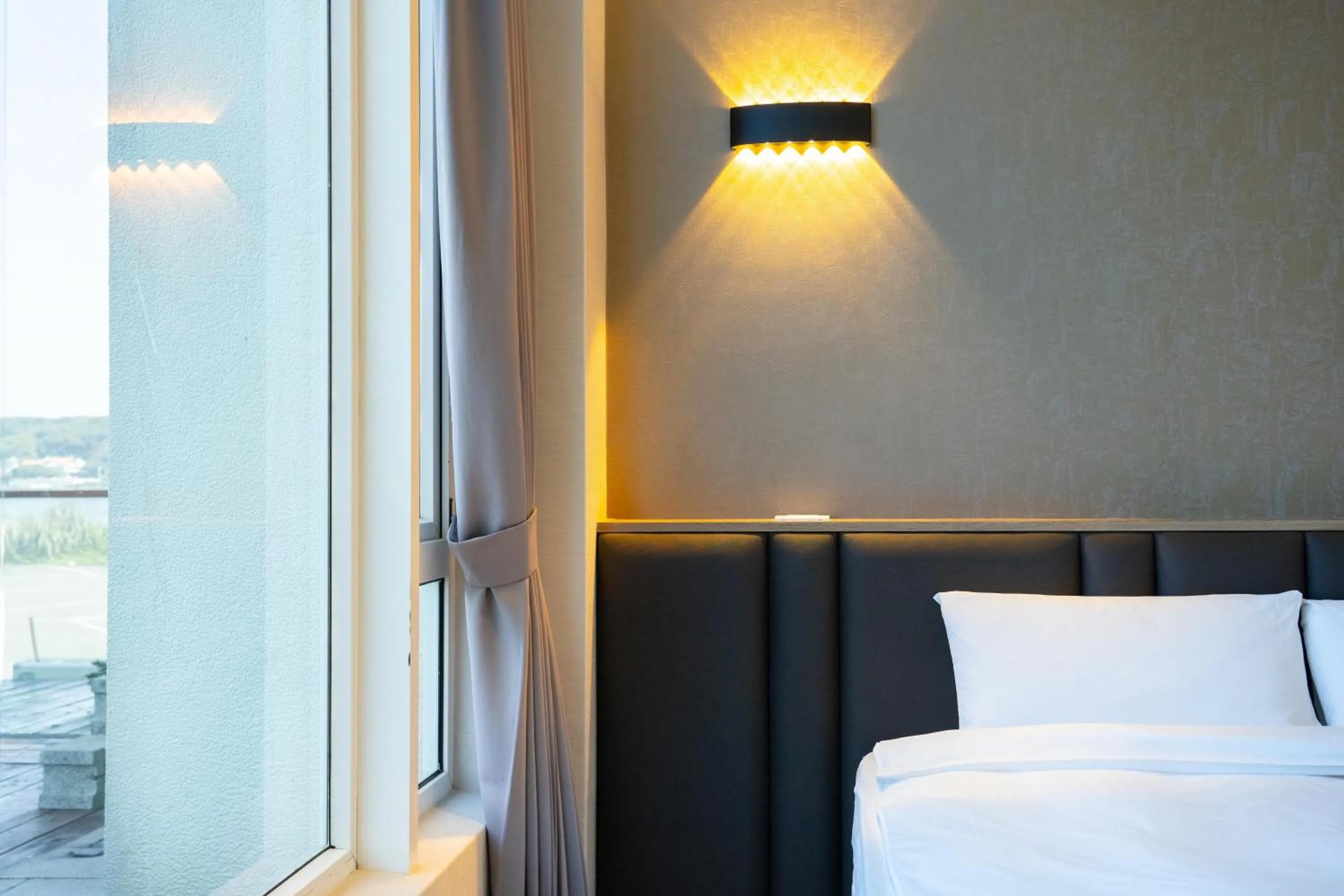 Bed in Ferry of Love Homestay