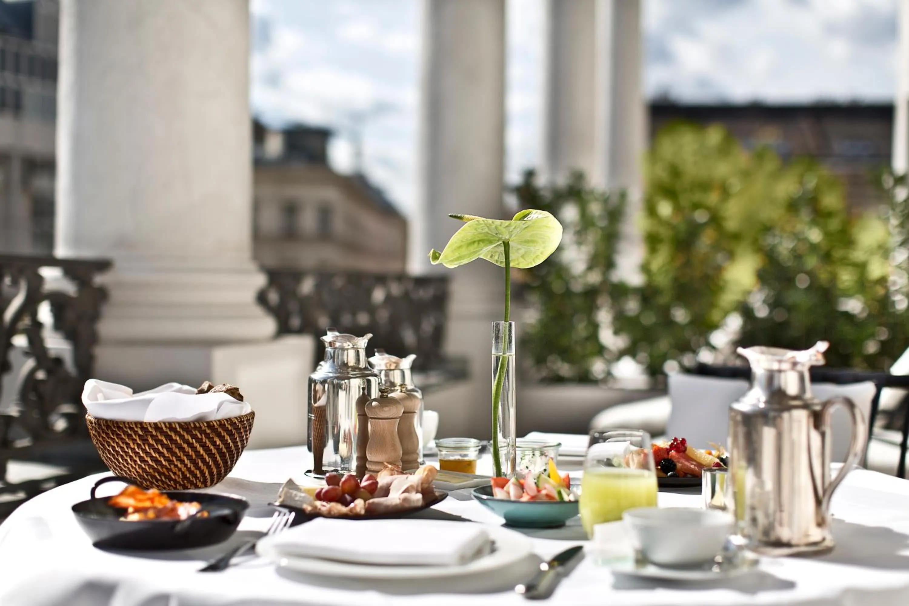 Breakfast in Palais Coburg Hotel