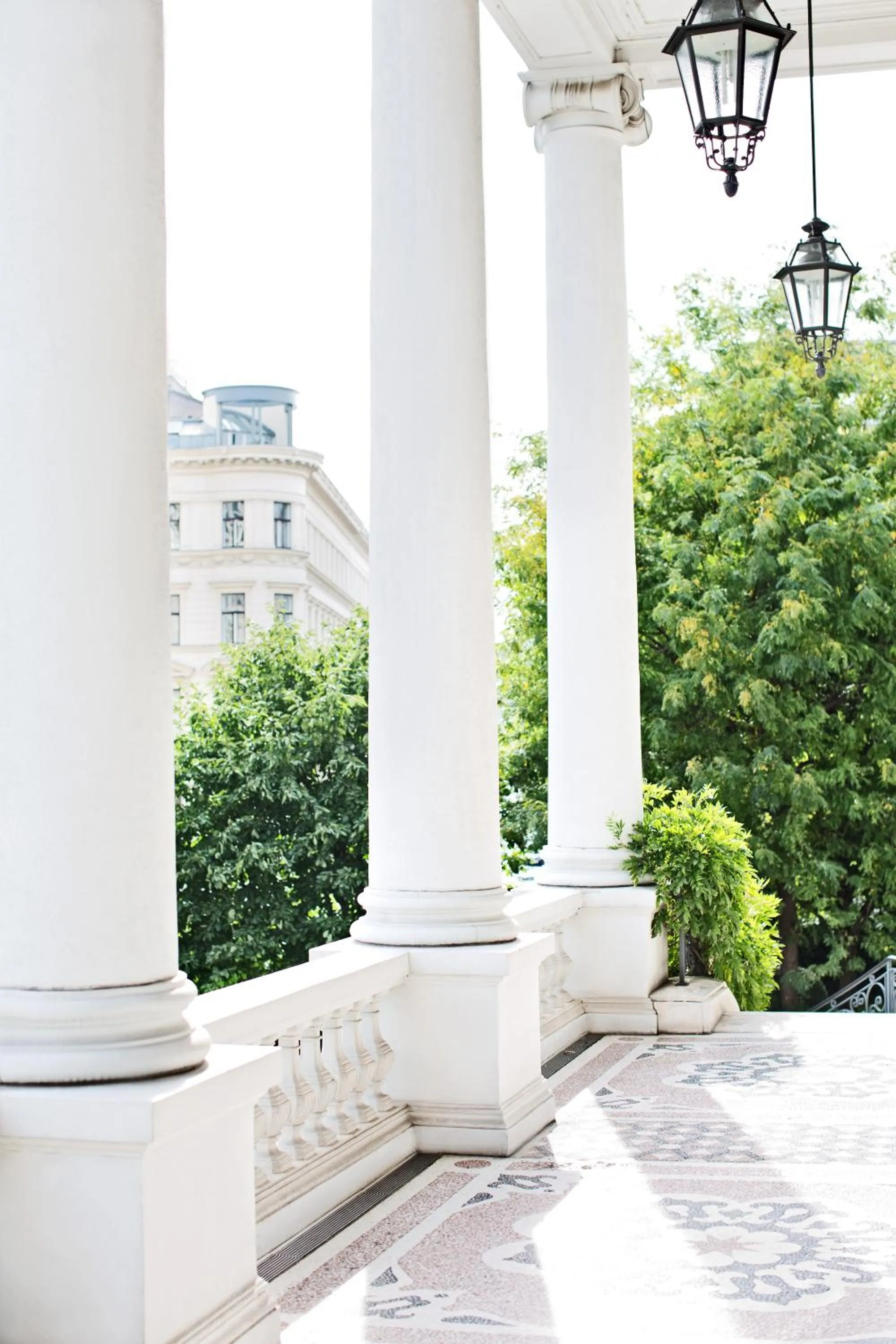 Garden in Palais Coburg Hotel