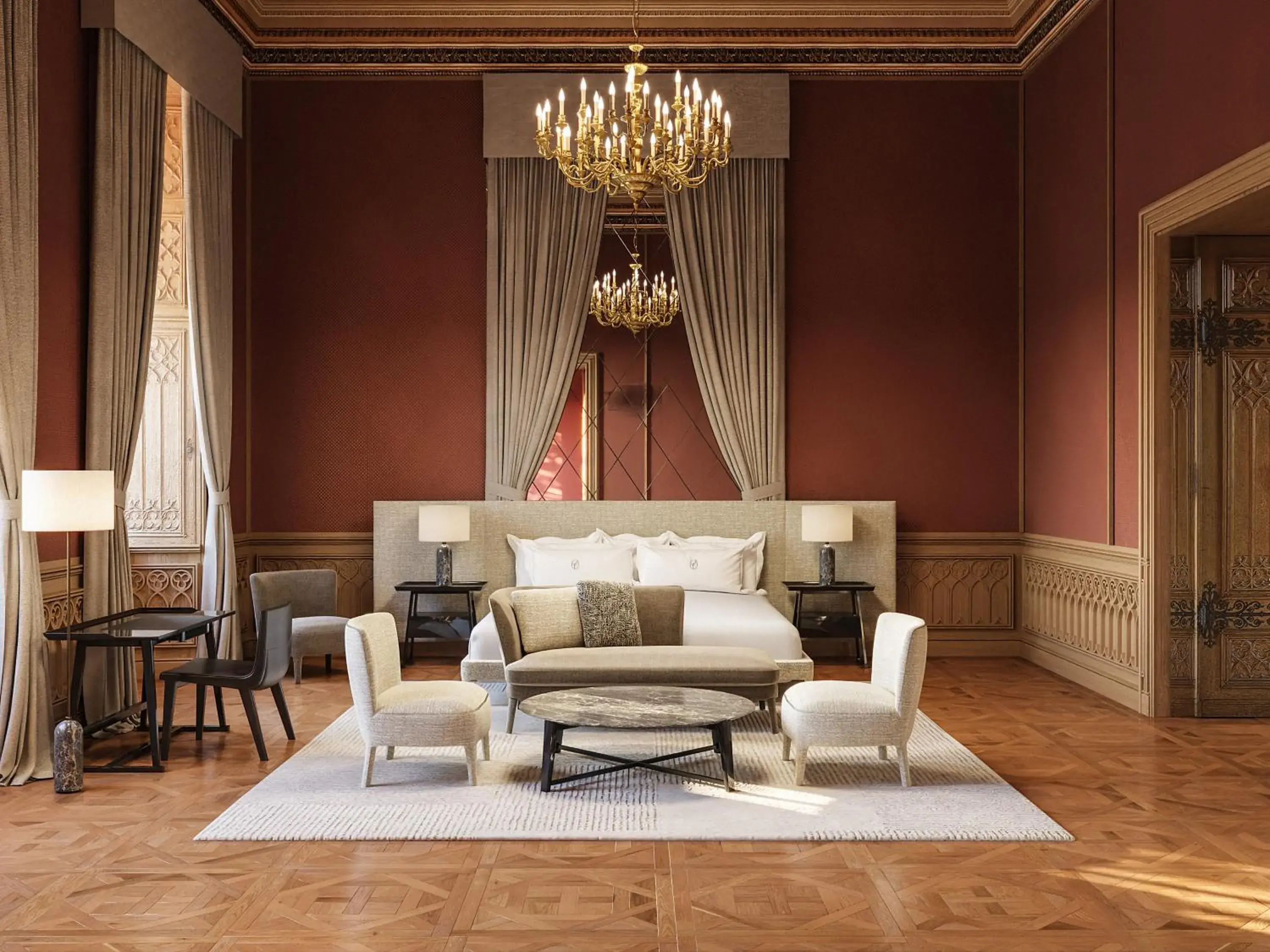 Bedroom in Palais Coburg Bedroom in Palais Coburg