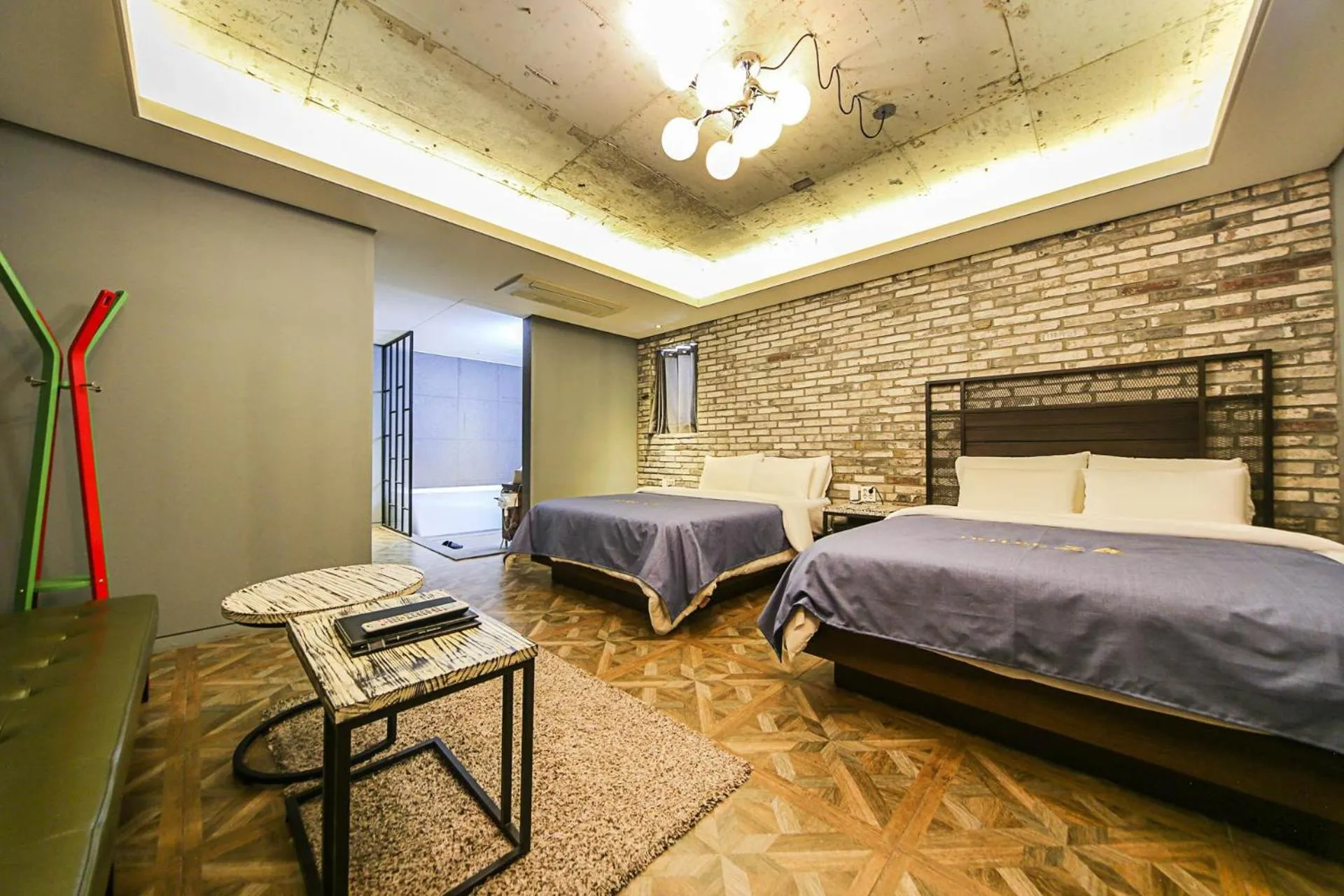 Bed in Hotel Myeongjak