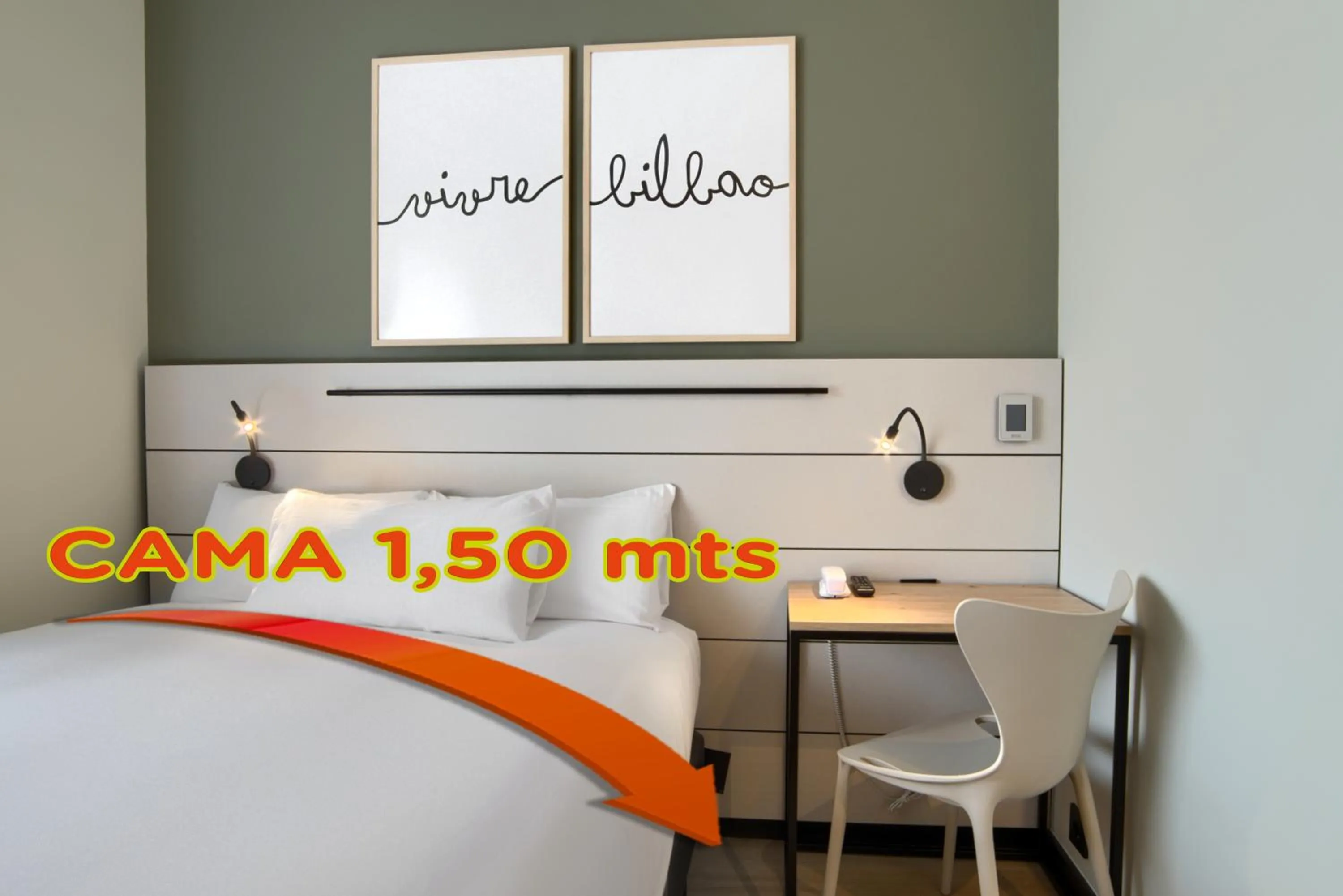 Bed in voco Bilbao - City by IHG