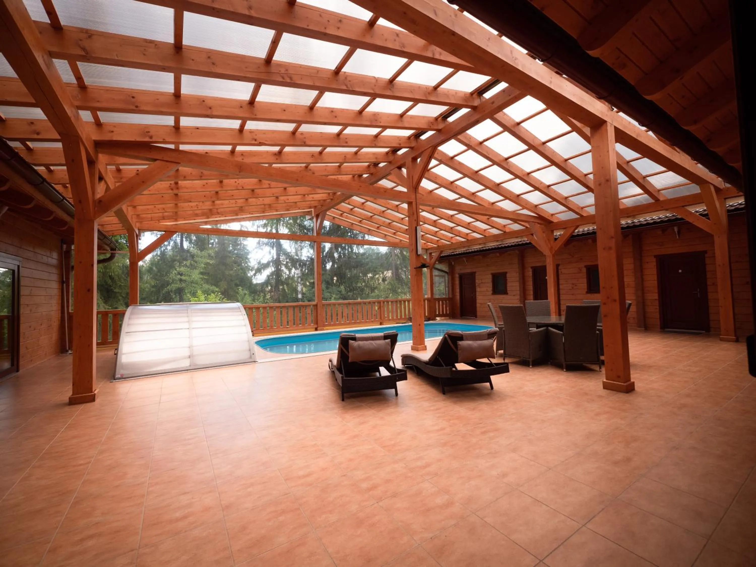 Swimming pool in SKI CIERNY BALOG