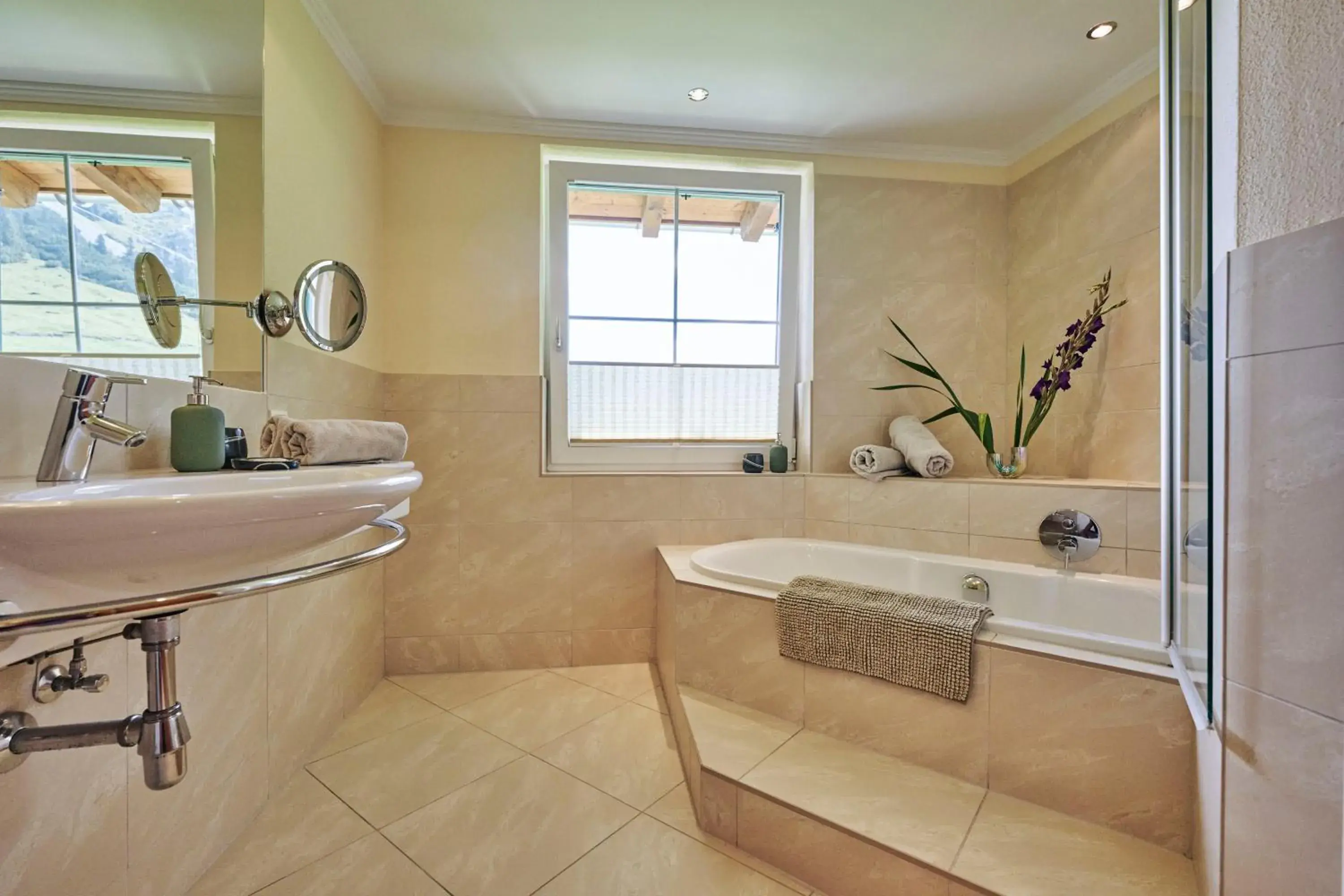 Bathroom in Arlberg Stuben - das kleine, feine Hotel Bathroom in Arlberg Stuben - das kleine, feine Hotel