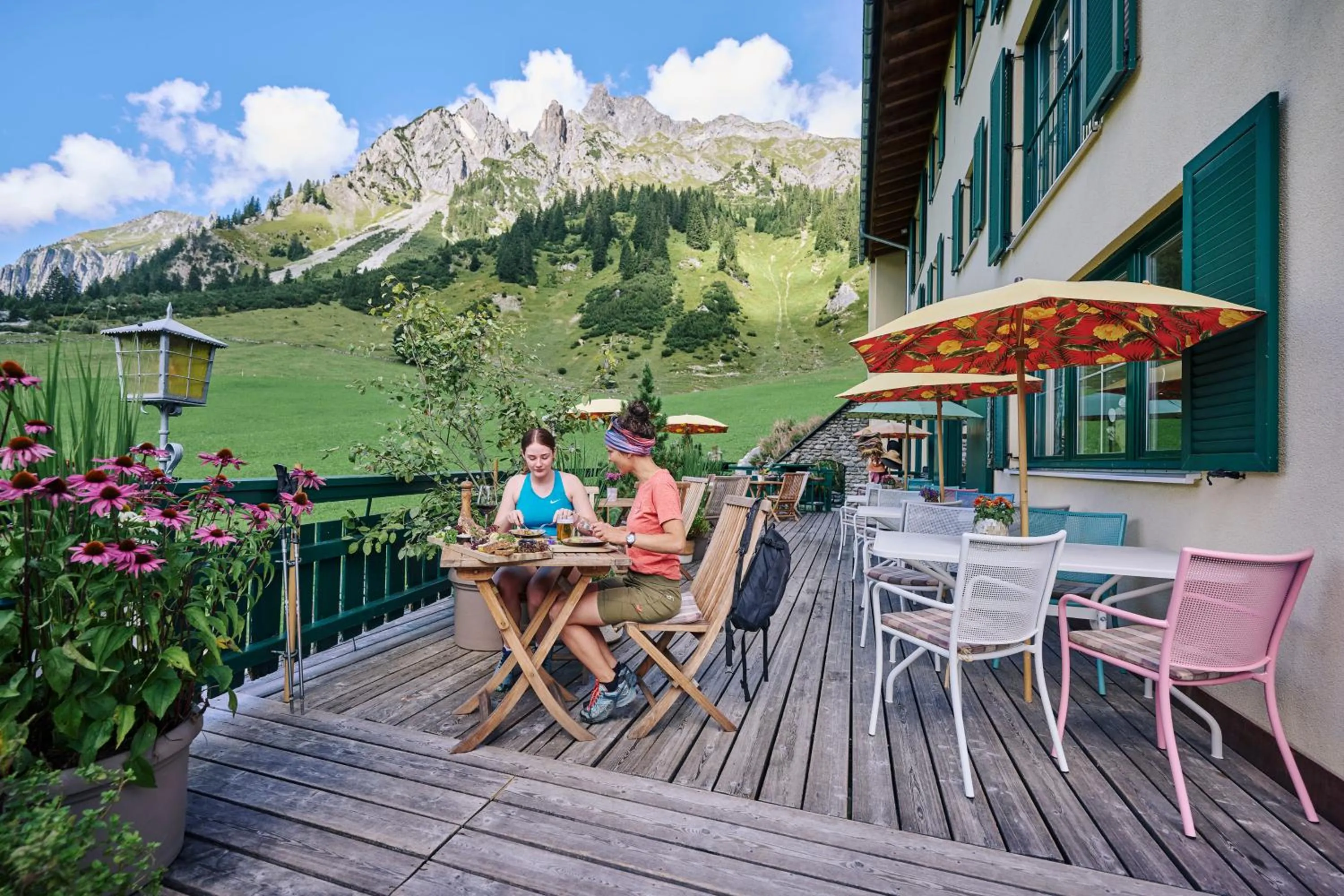 Garden in Arlberg Stuben - das kleine, feine Hotel