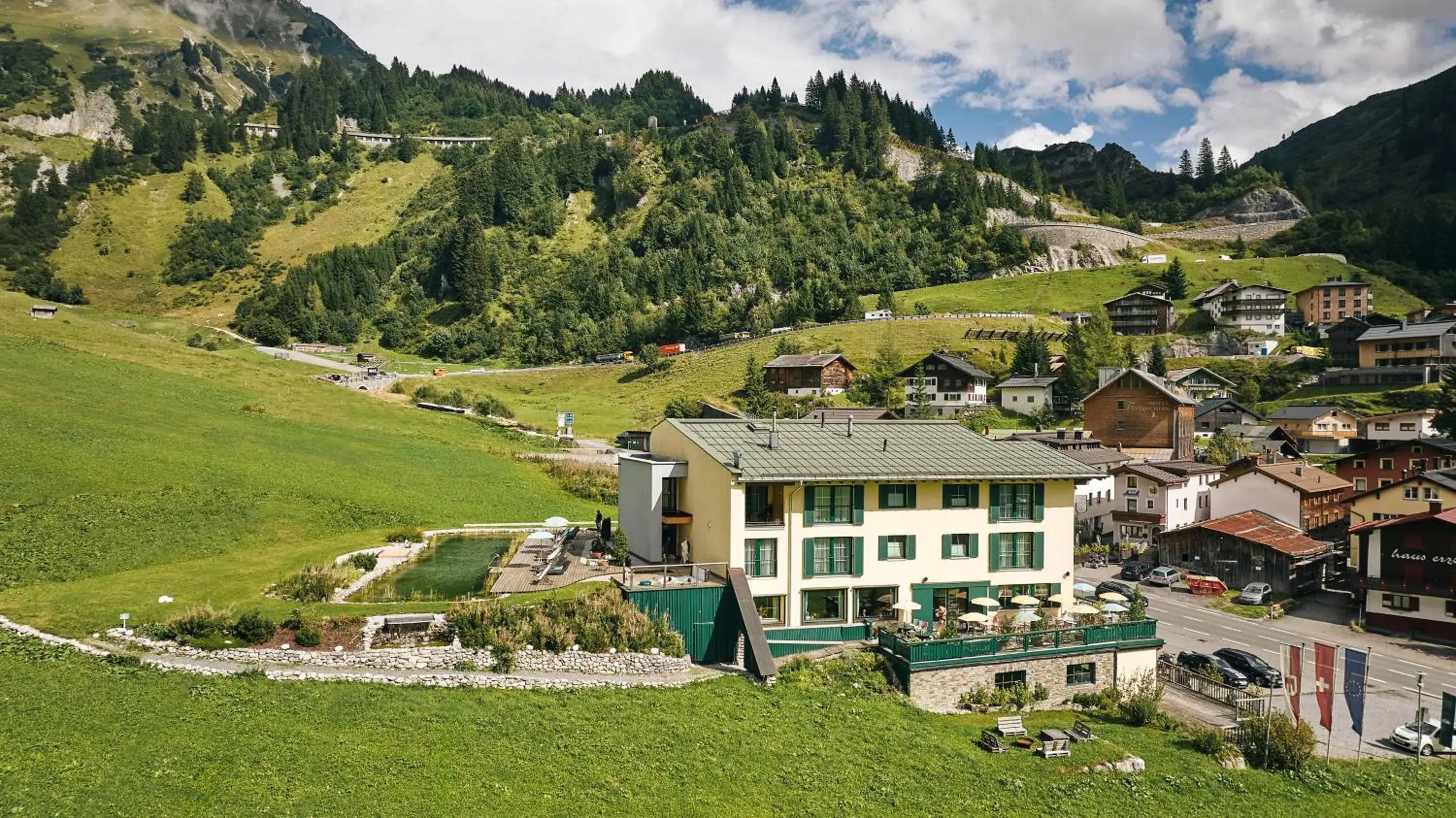 Property building in Arlberg Stuben - das kleine, feine Hotel Property building in Arlberg Stuben - das kleine, feine Hotel