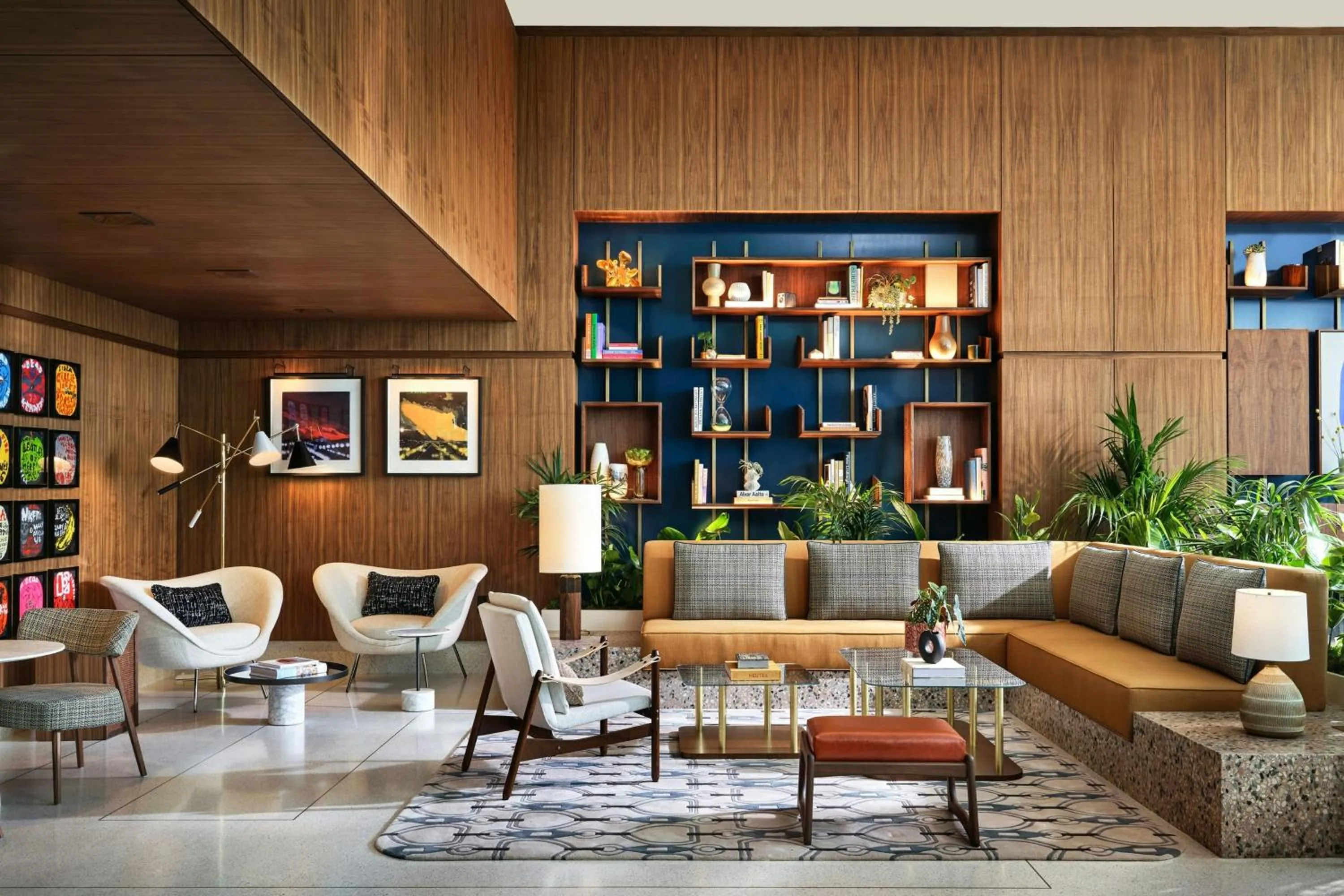 Lobby or reception in The Hollywood Grande, Autograph Collection
