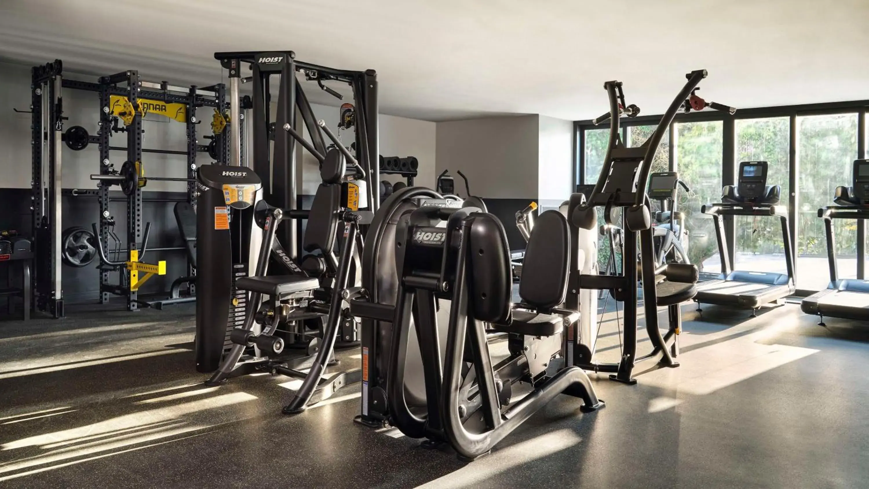 Fitness centre/facilities in Thompson Hollywood, by Hyatt Fitness centre/facilities in Thompson Hollywood, by Hyatt