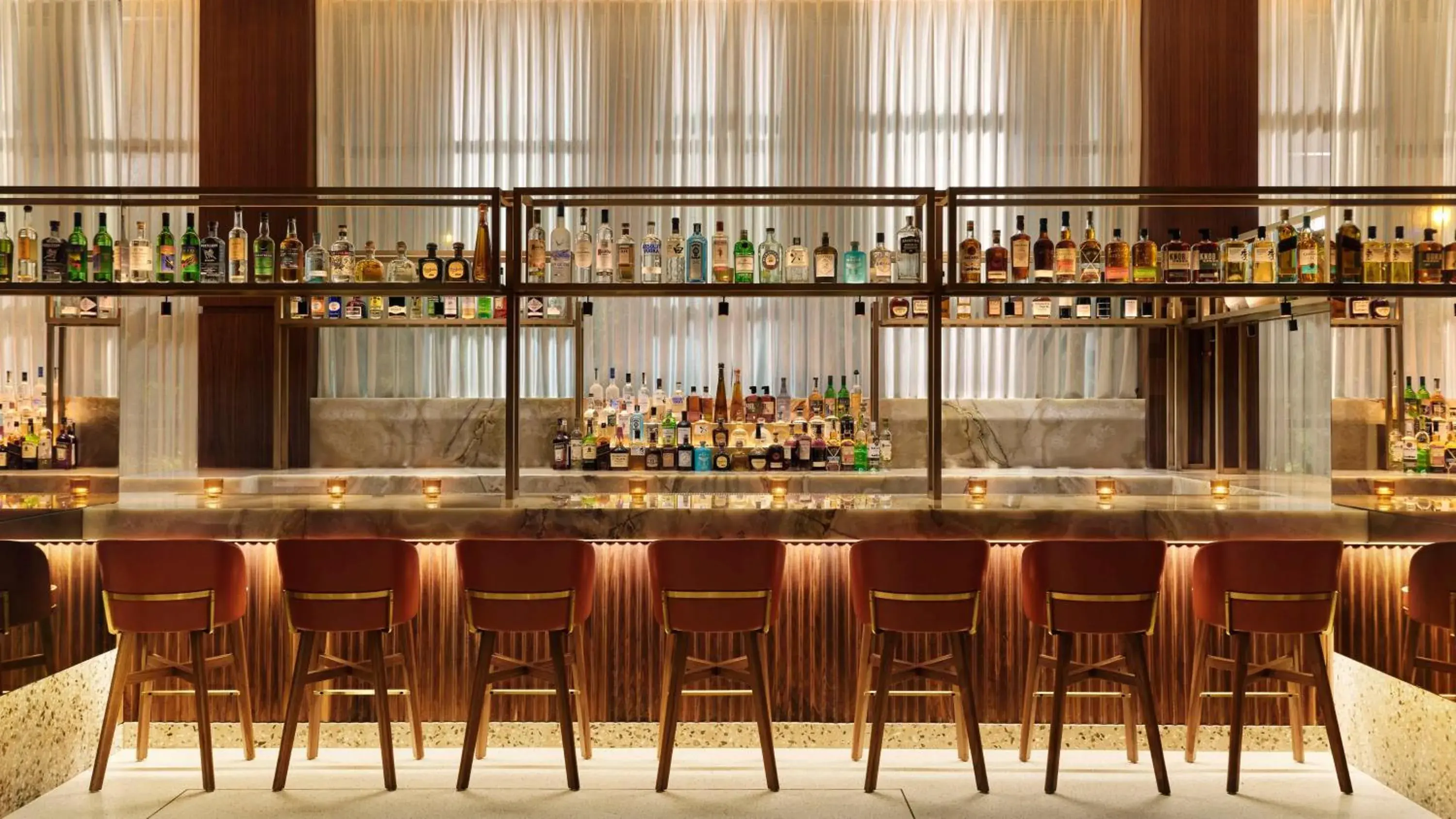Lounge or bar in Thompson Hollywood, by Hyatt Lounge or bar in Thompson Hollywood, by Hyatt