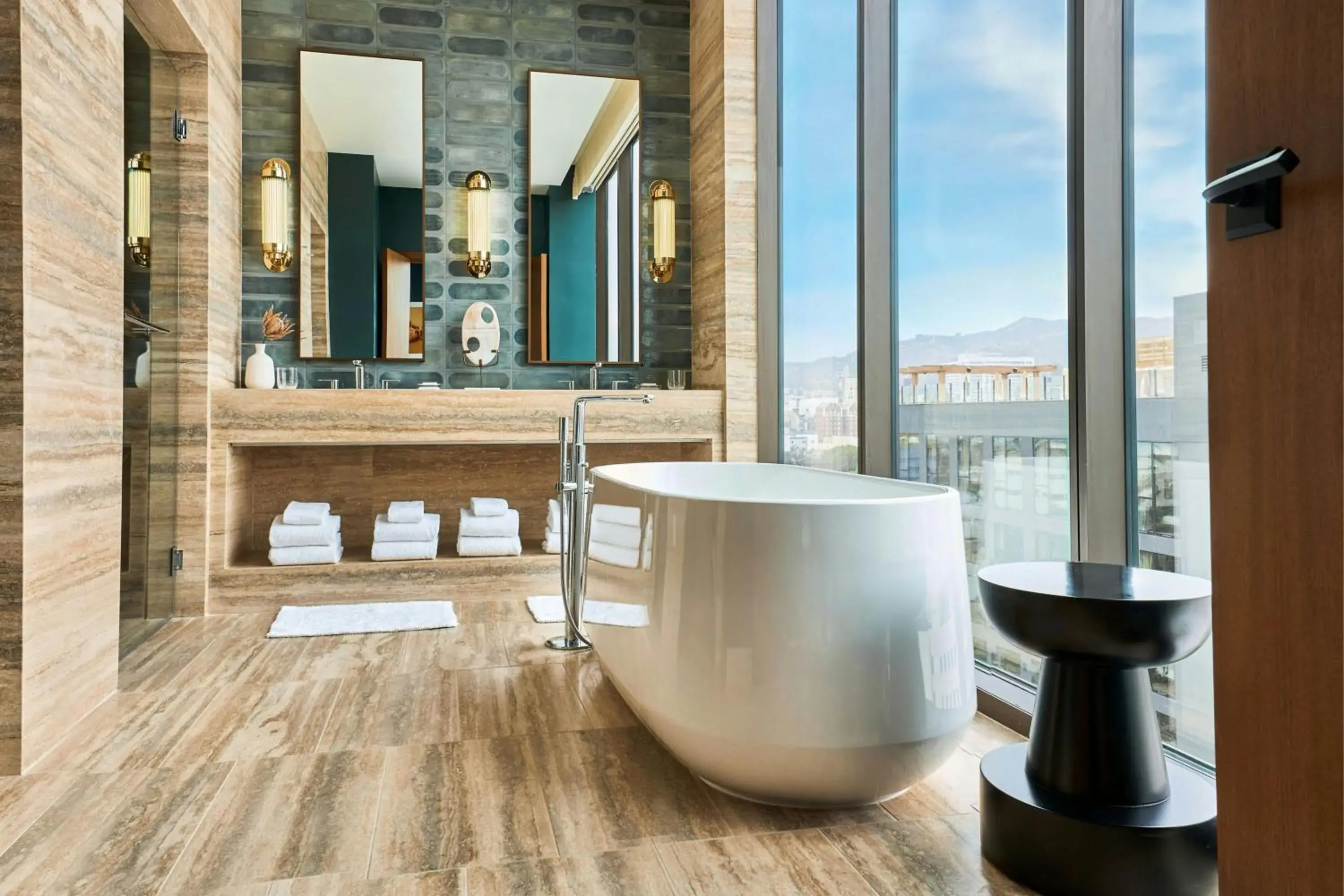 Bathroom in The Hollywood Grande, Autograph Collection Bathroom in The Hollywood Grande, Autograph Collection