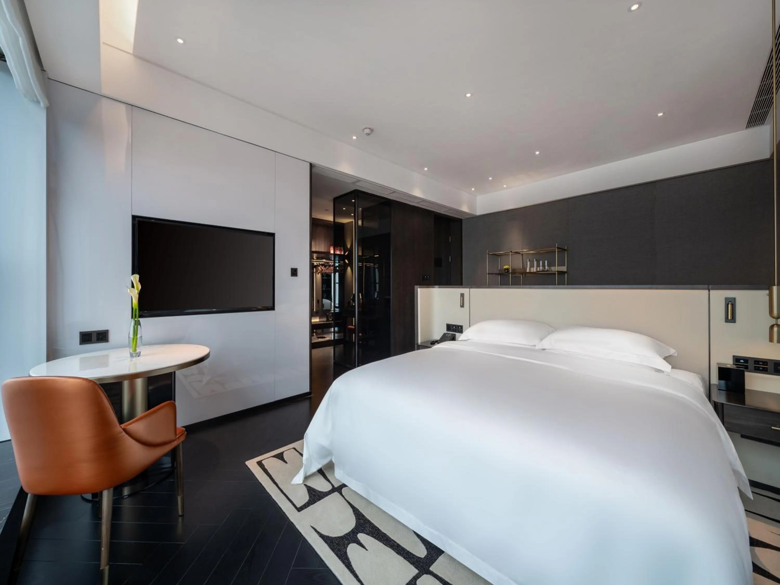 Bed in The Langbo Chengdu, in The Unbound Collection by Hyatt