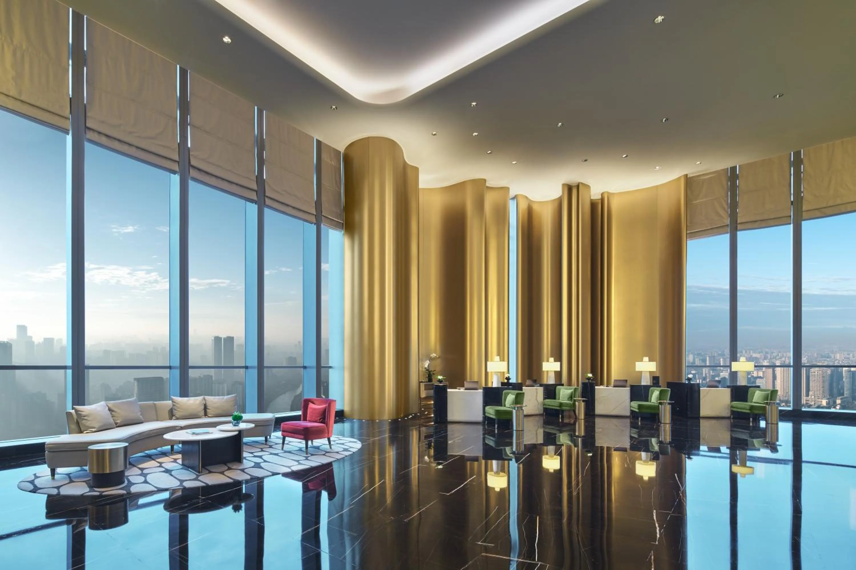 Lobby or reception in The Langbo Chengdu, in The Unbound Collection by Hyatt