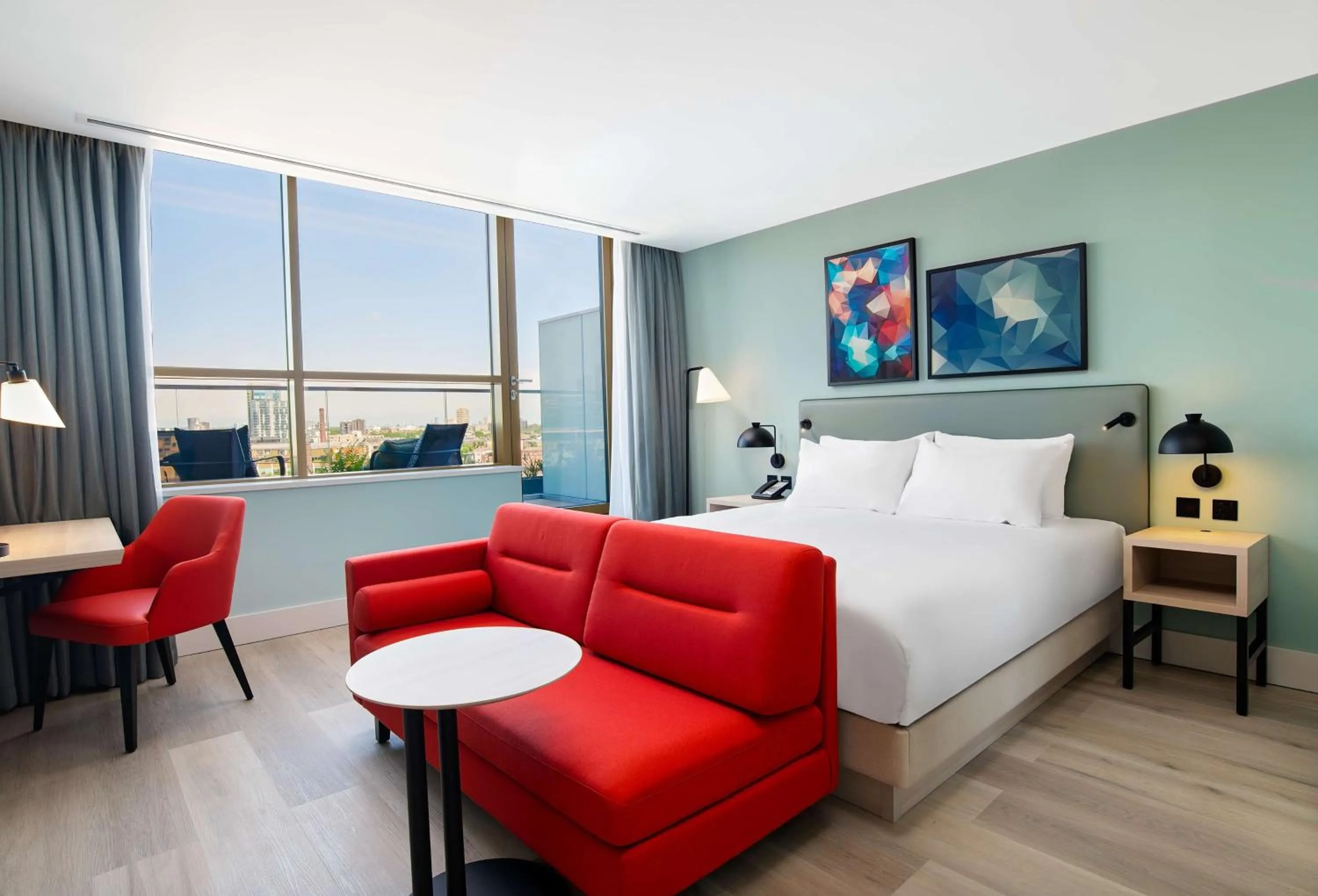 Bedroom, Bed in Hyatt Place London City East