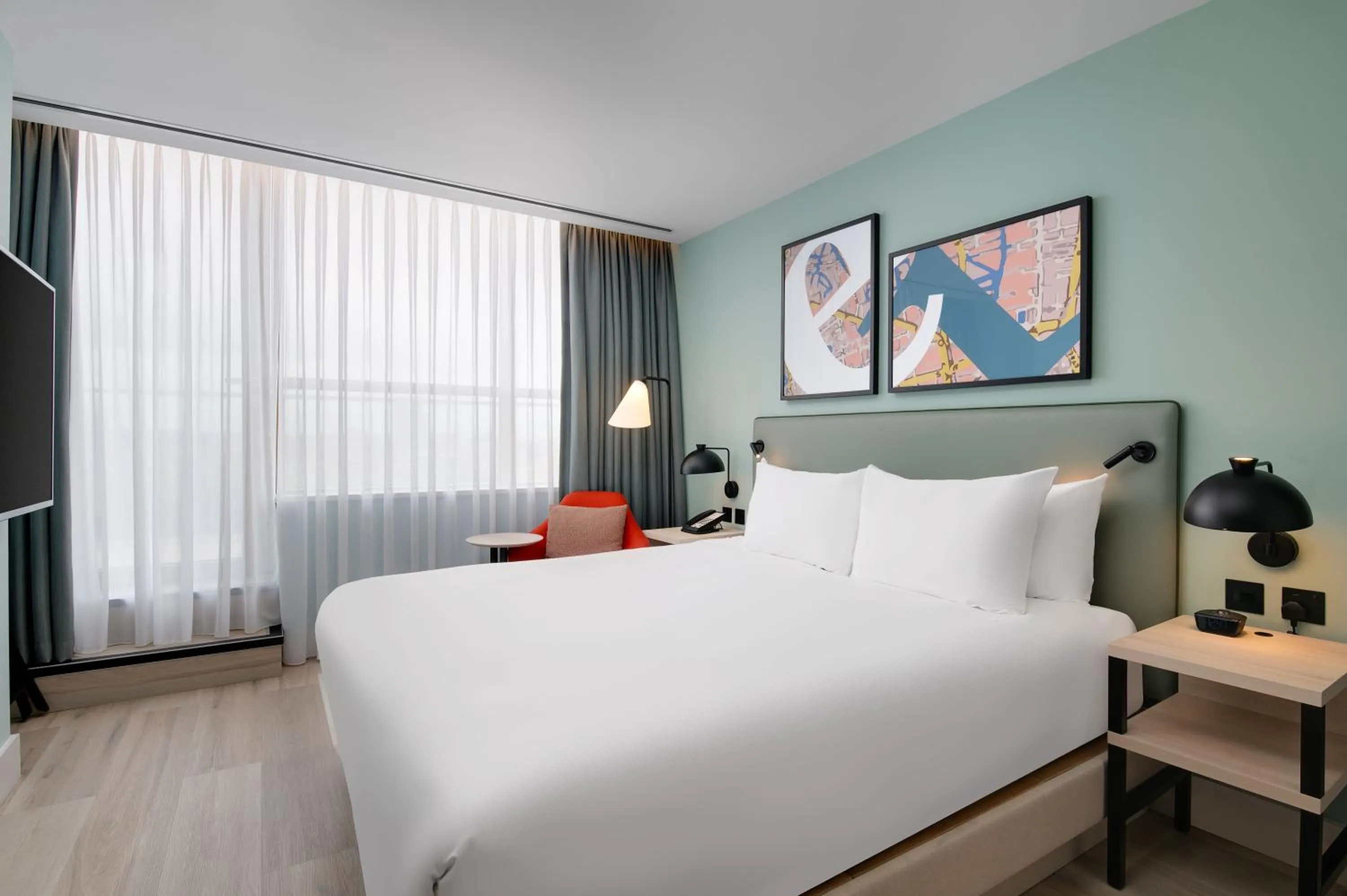 Bedroom, Bed in Hyatt Place London City East