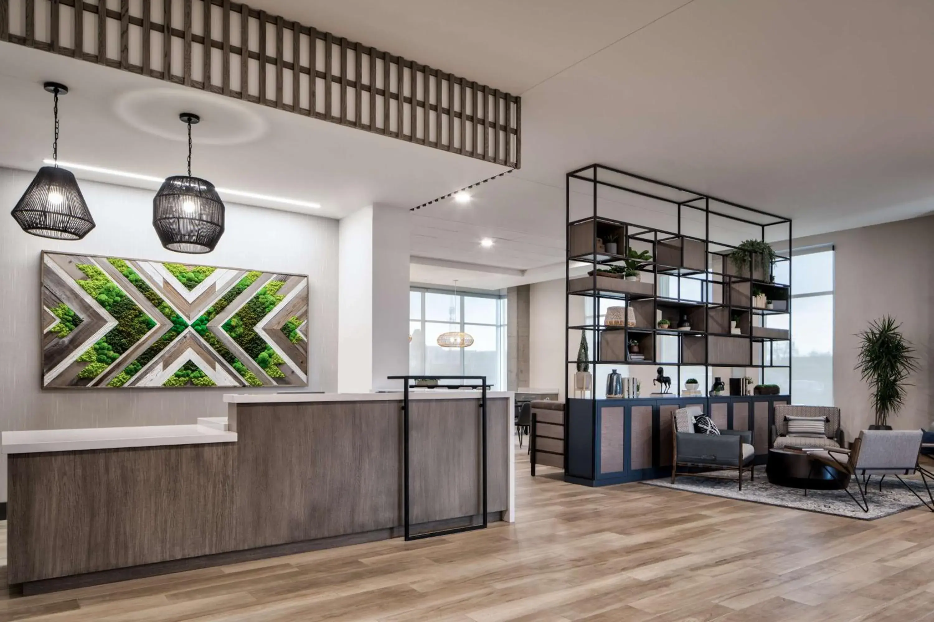 Lobby or reception in Hyatt House Denver Aurora Anschutz Medical Campus Lobby or reception in Hyatt House Denver Aurora Anschutz Medical Campus