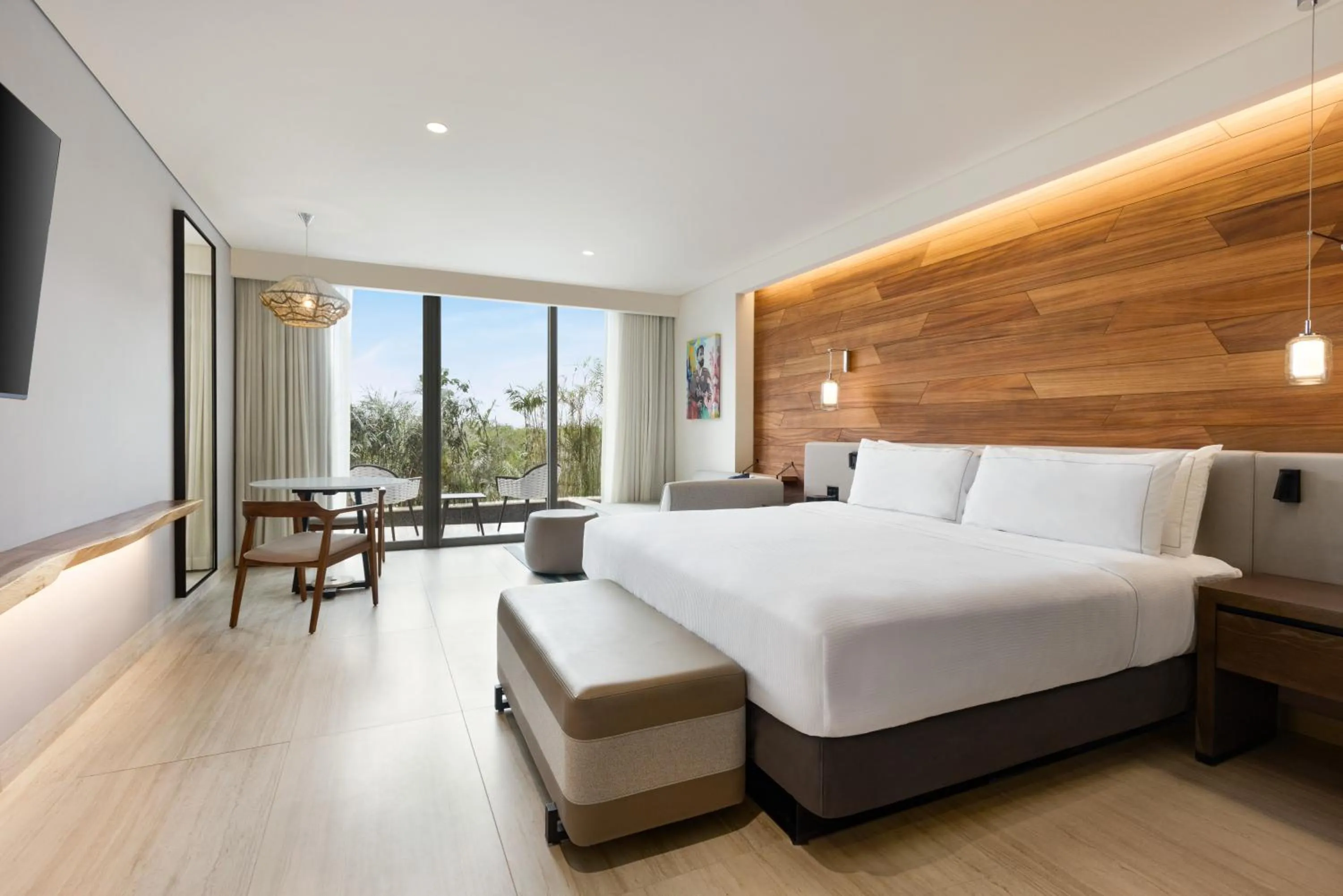 Photo of the whole room, Bed in Hilton Cancun, an All-Inclusive Resort