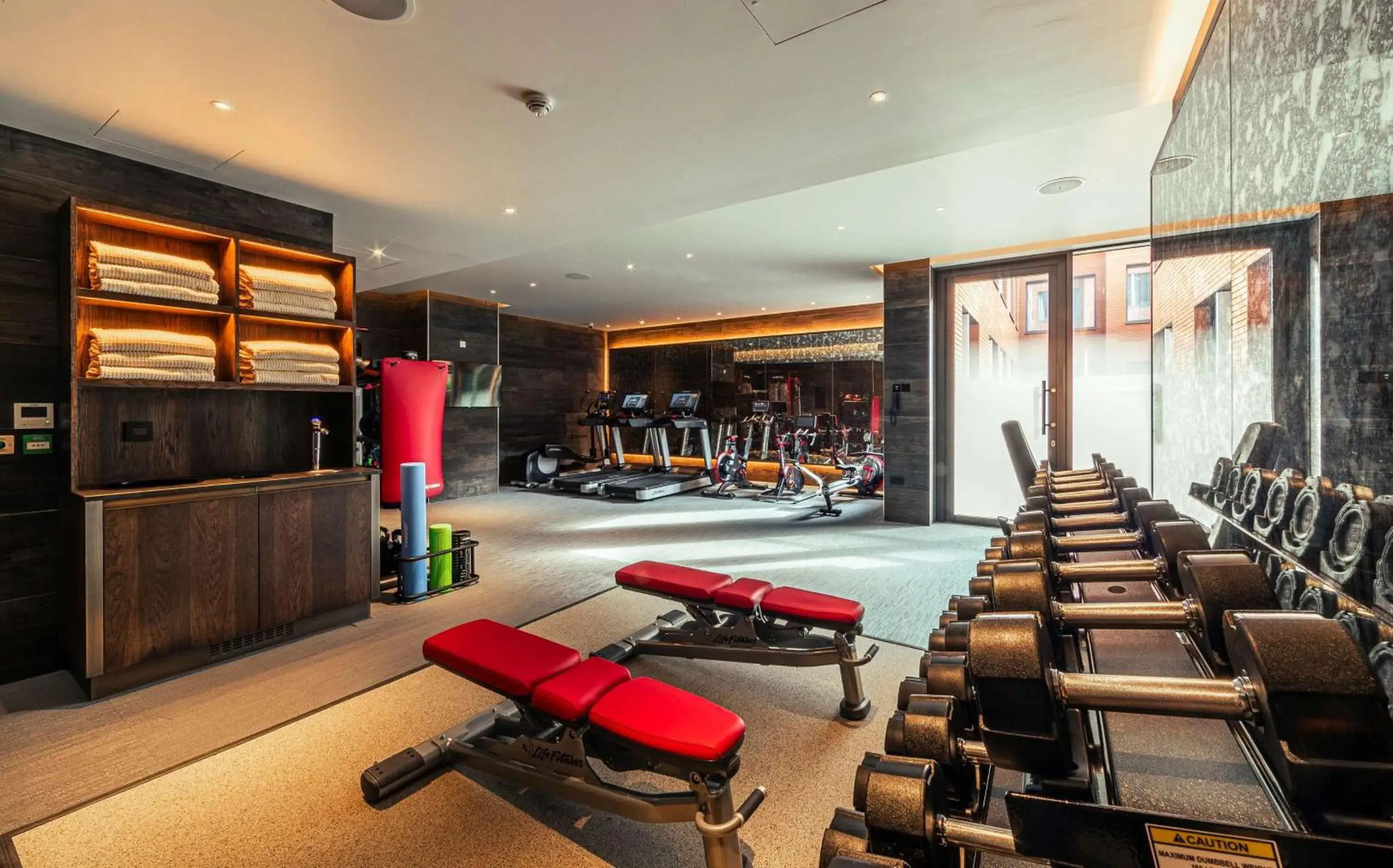 Fitness centre/facilities in The Fellows House Cambridge, Curio Collection By Hilton Fitness centre/facilities in The Fellows House Cambridge, Curio Collection By Hilton
