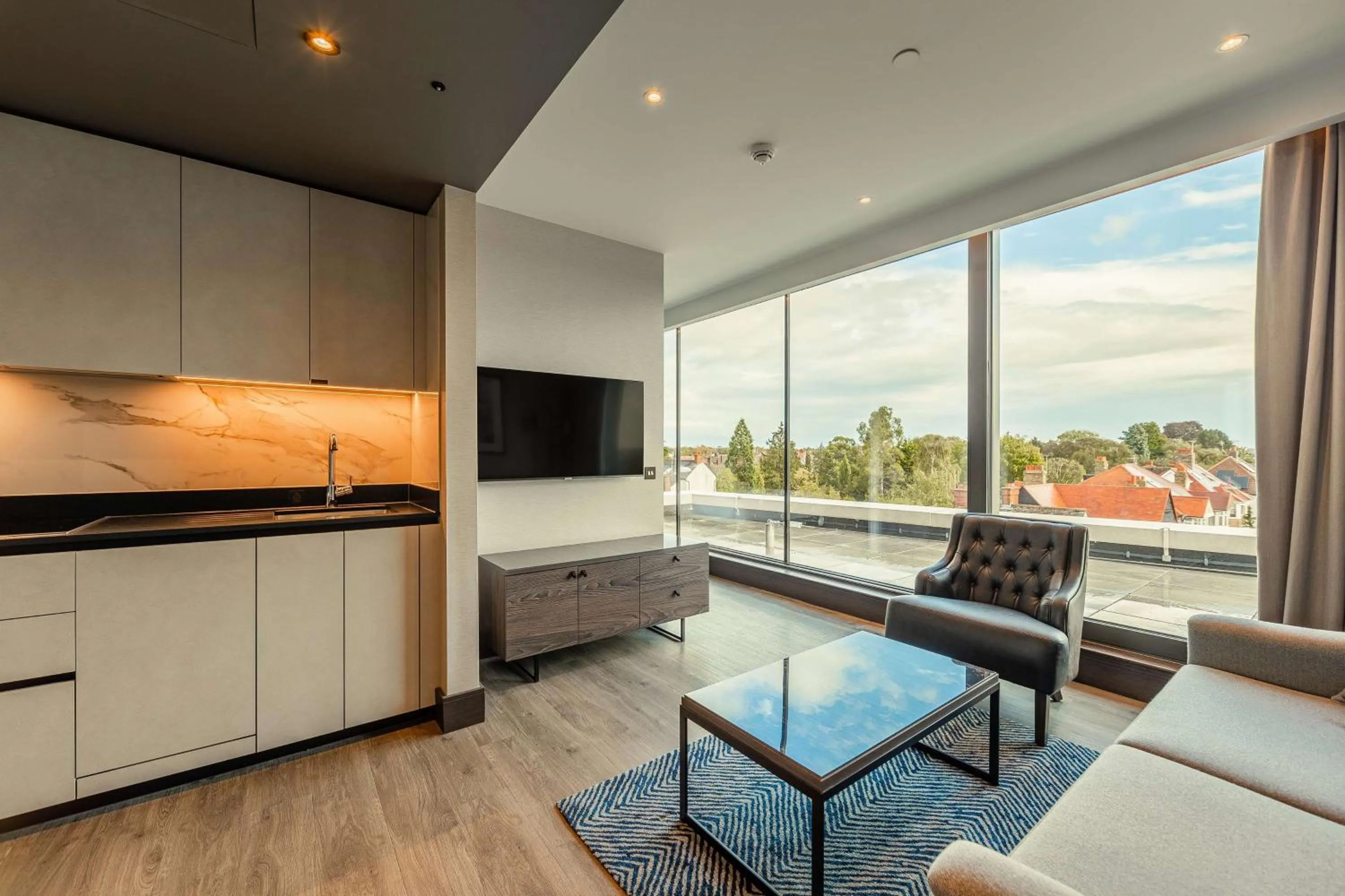 Bedroom in The Fellows House Cambridge, Curio Collection By Hilton