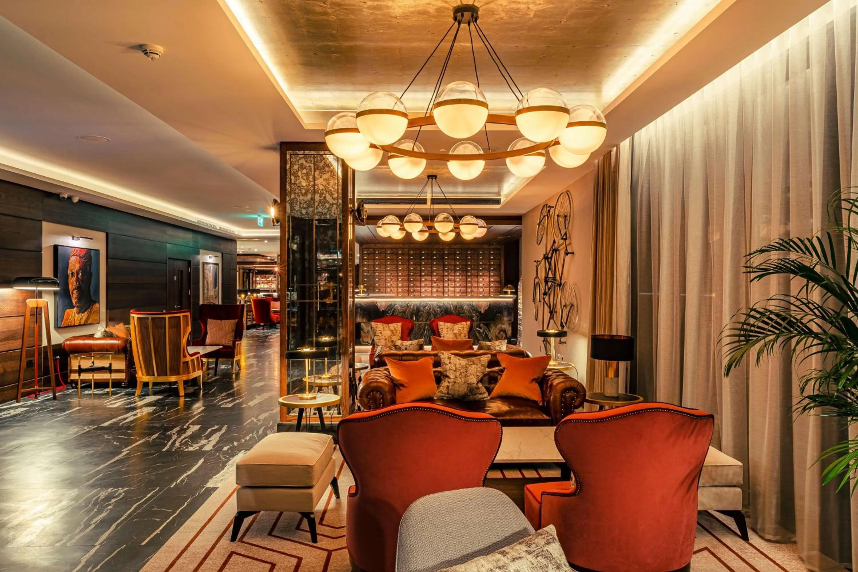 Lobby or reception in The Fellows House Cambridge, Curio Collection By Hilton