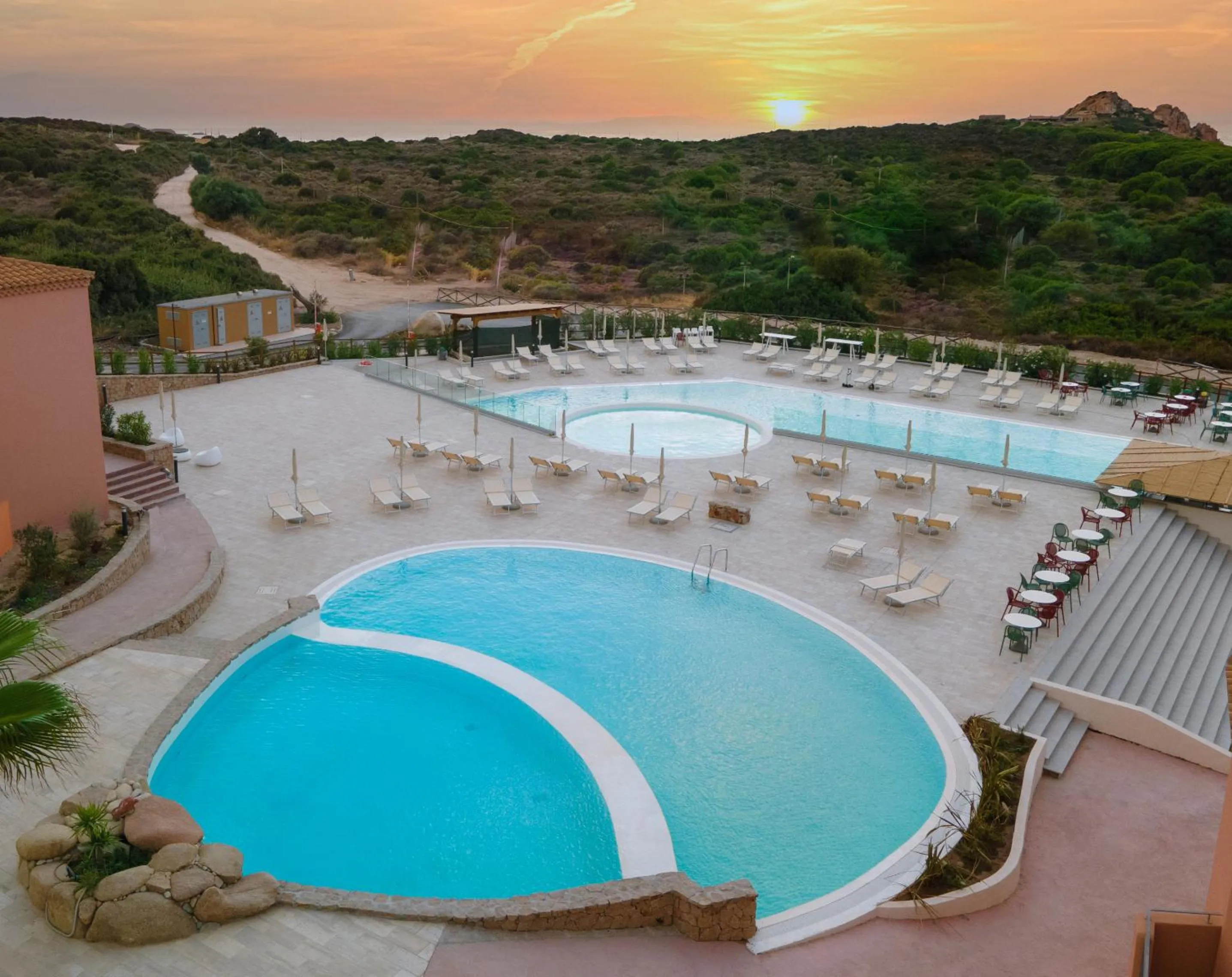 Nearby landmark in Red Sun Village