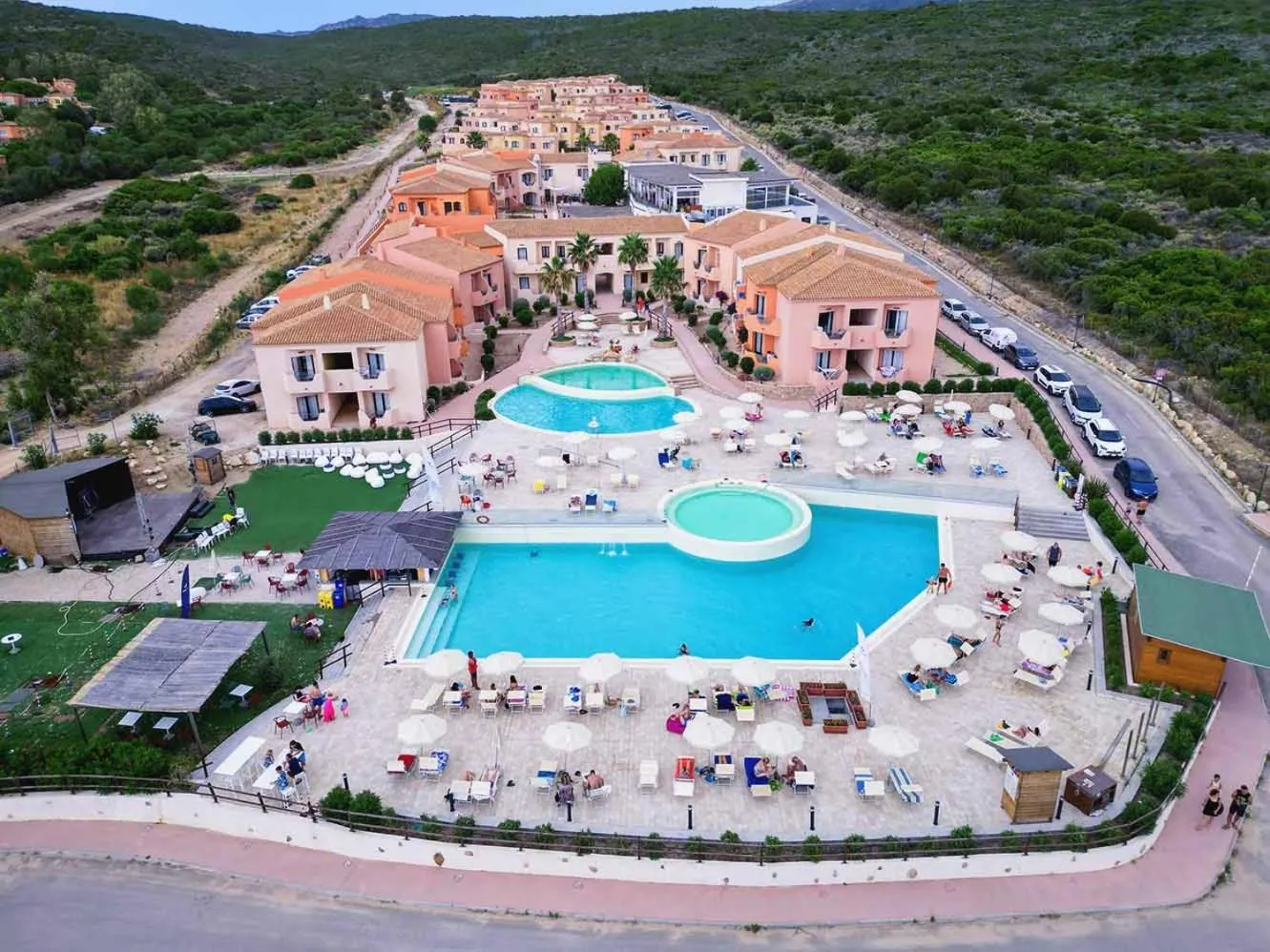 Property building in Red Sun Village