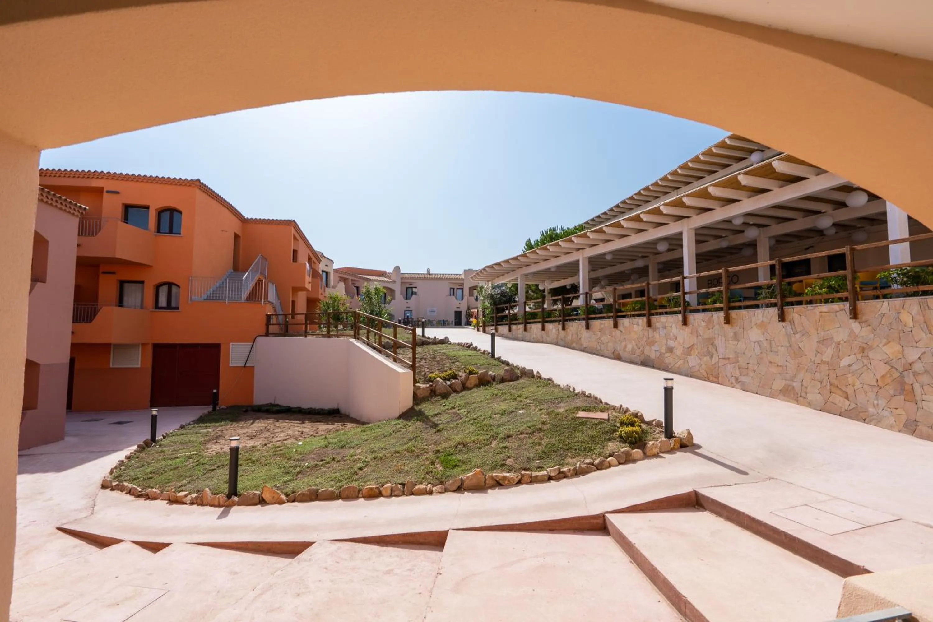 Property building in Red Sun Village