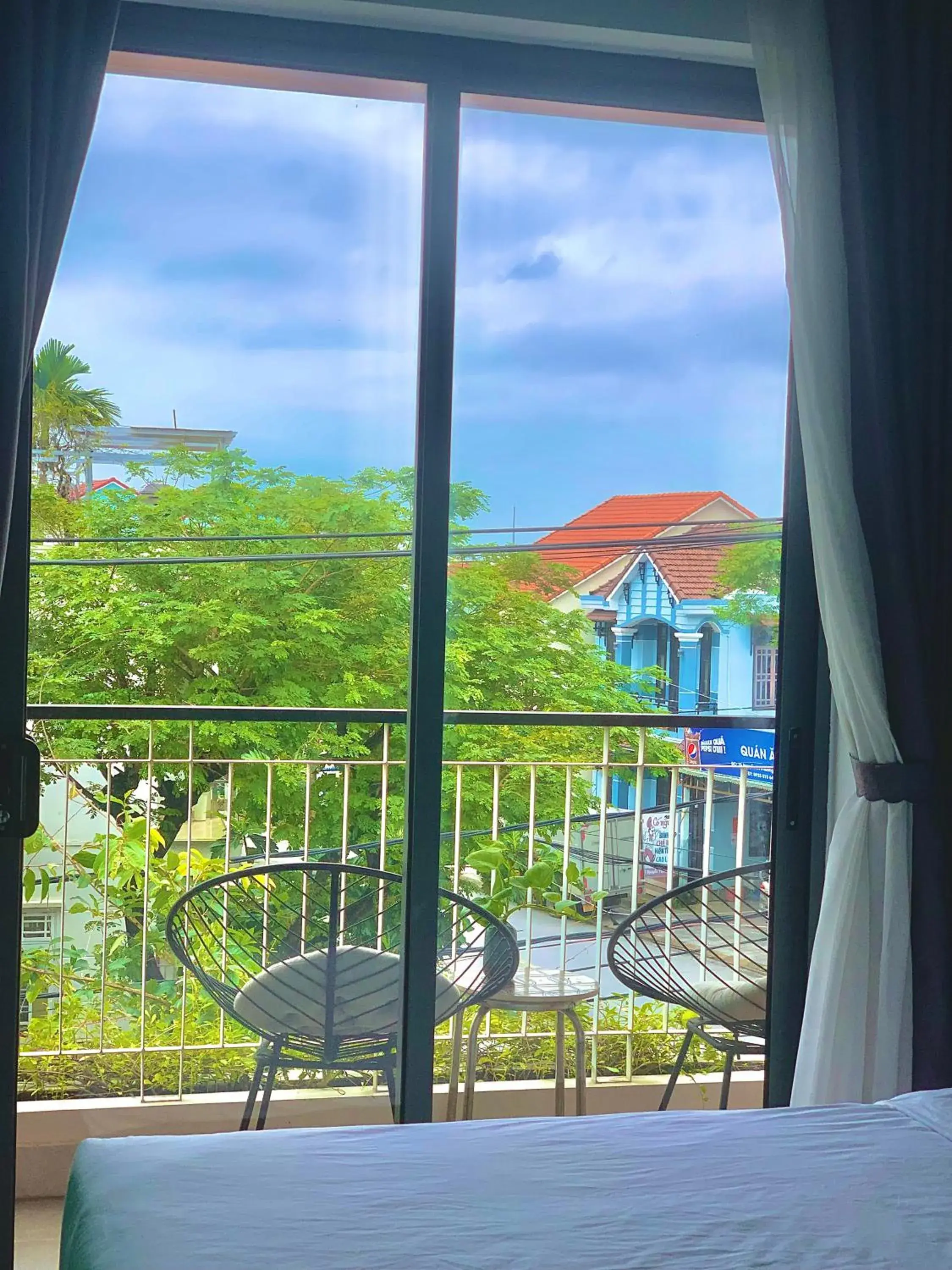 Balcony/Terrace, Bed in AnNam68 Balcony/Terrace, Bed in AnNam68