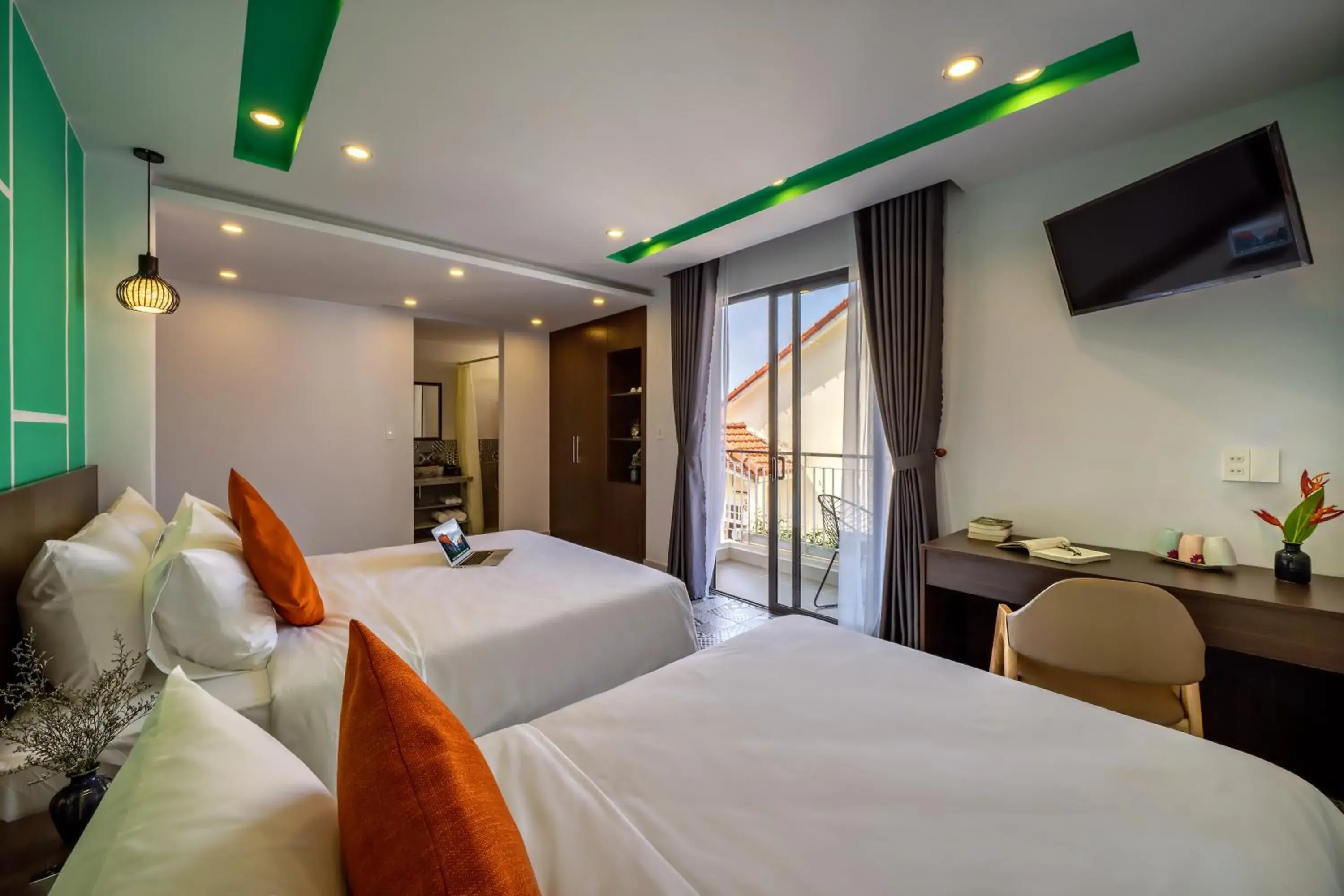 Family Room with Balcony in AnNam68 Family Room with Balcony in AnNam68