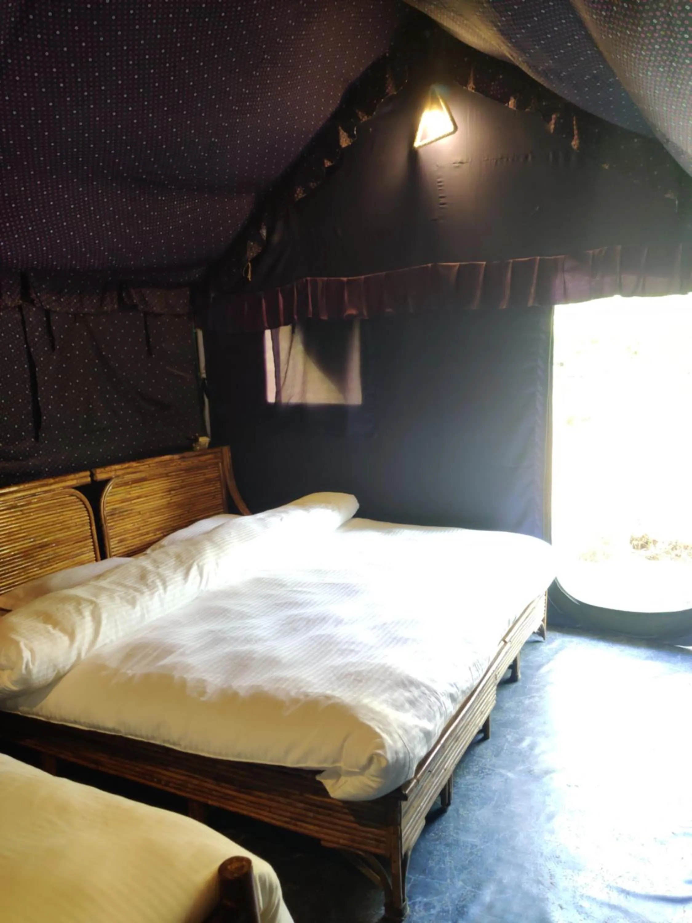 Bed in H7Stay Luxury Cottages And Camps, Rishikesh