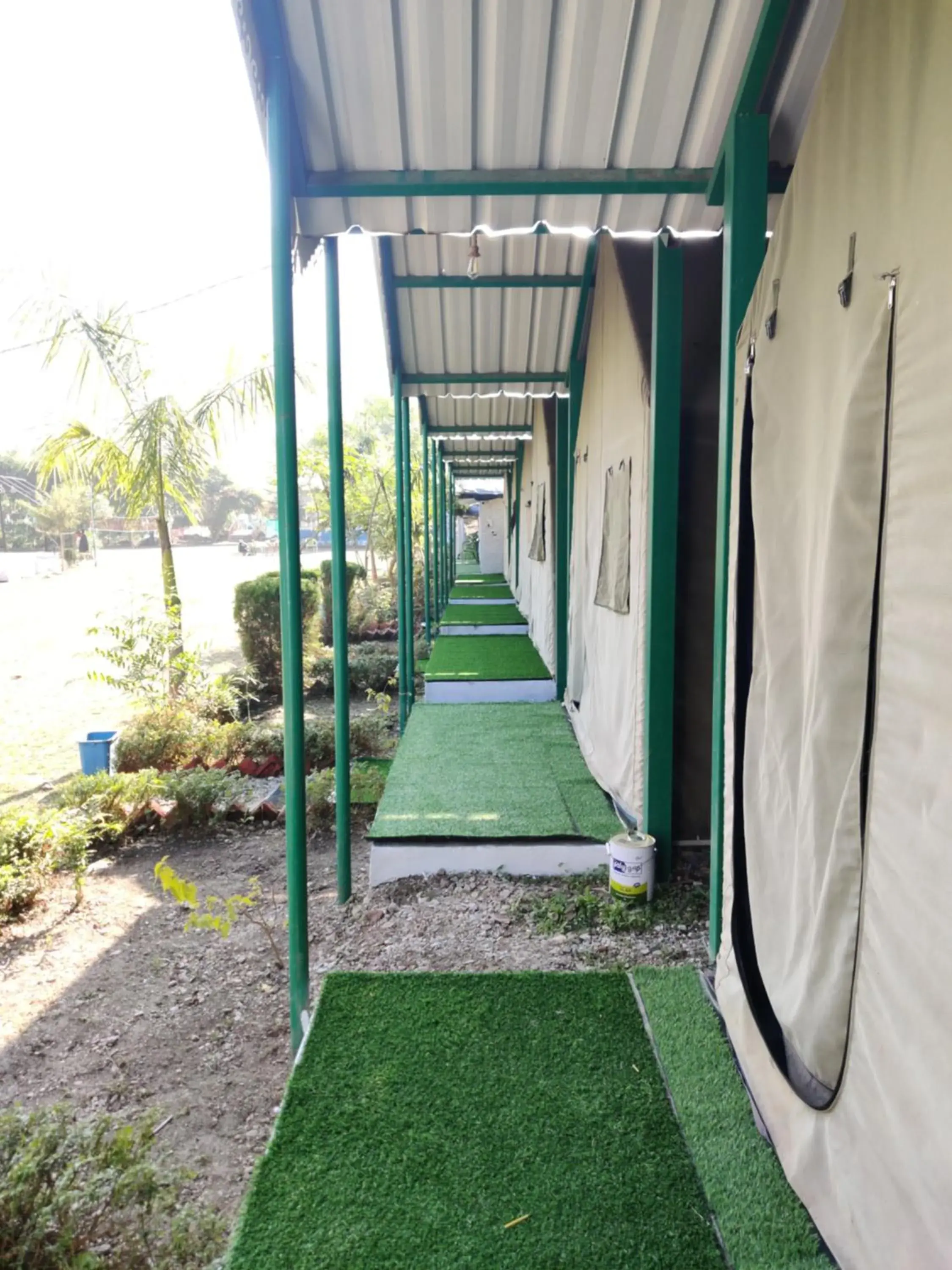 Garden view in H7Stay Luxury Cottages And Camps, Rishikesh Garden view in H7Stay Luxury Cottages And Camps, Rishikesh
