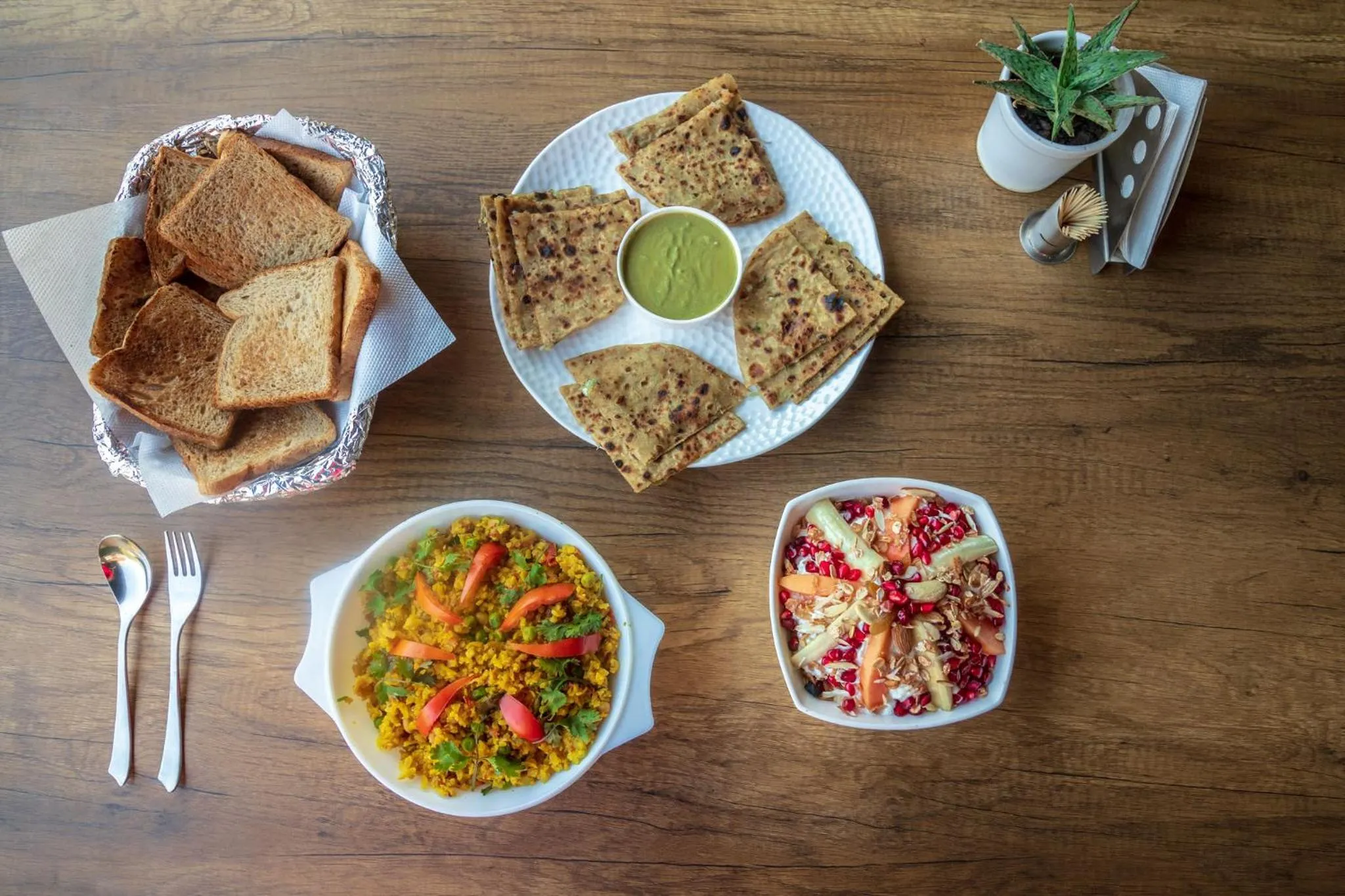 Breakfast in H7Stay Luxury Cottages And Camps, Rishikesh