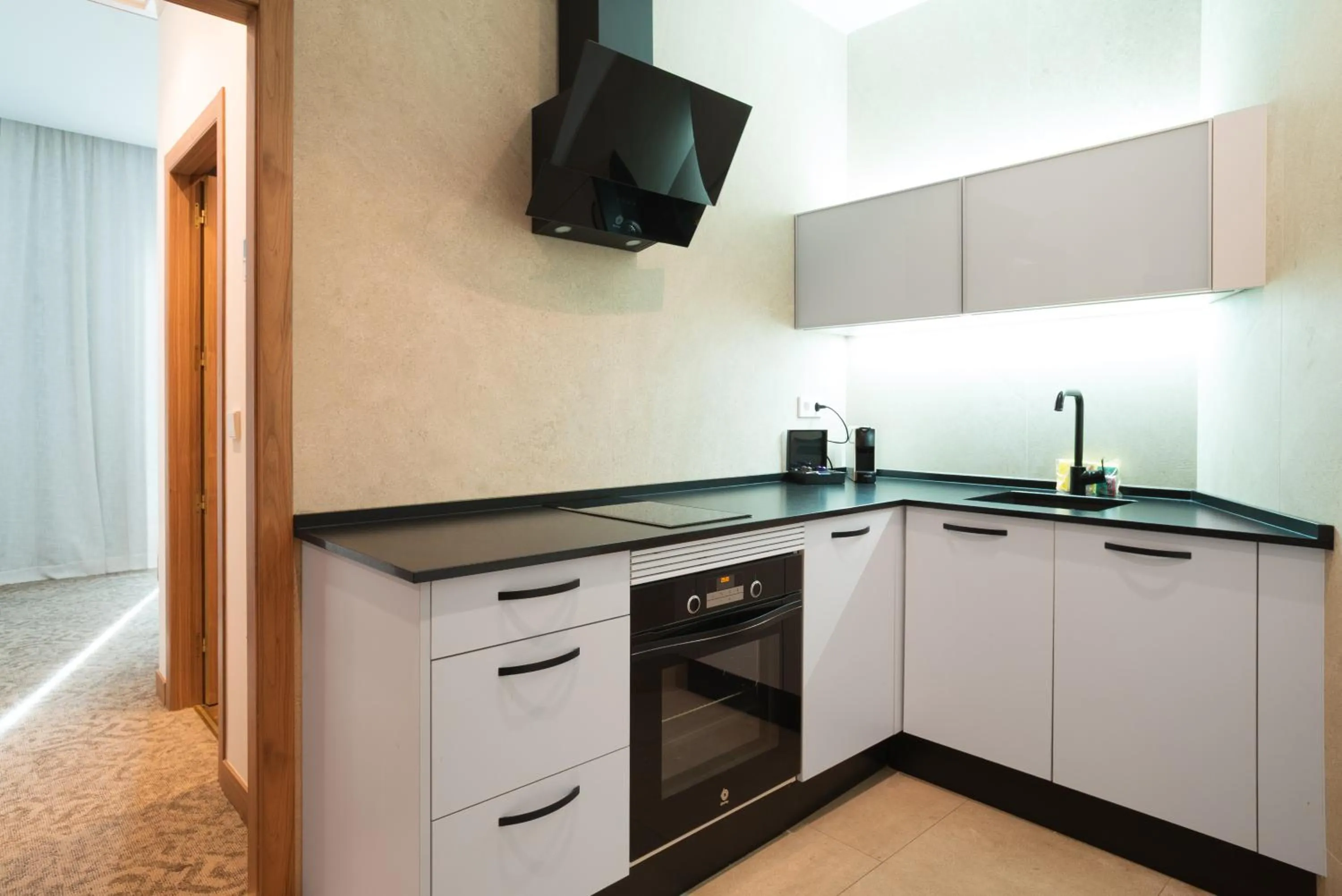 kitchen in AJ Gran Alacant by SH Hoteles