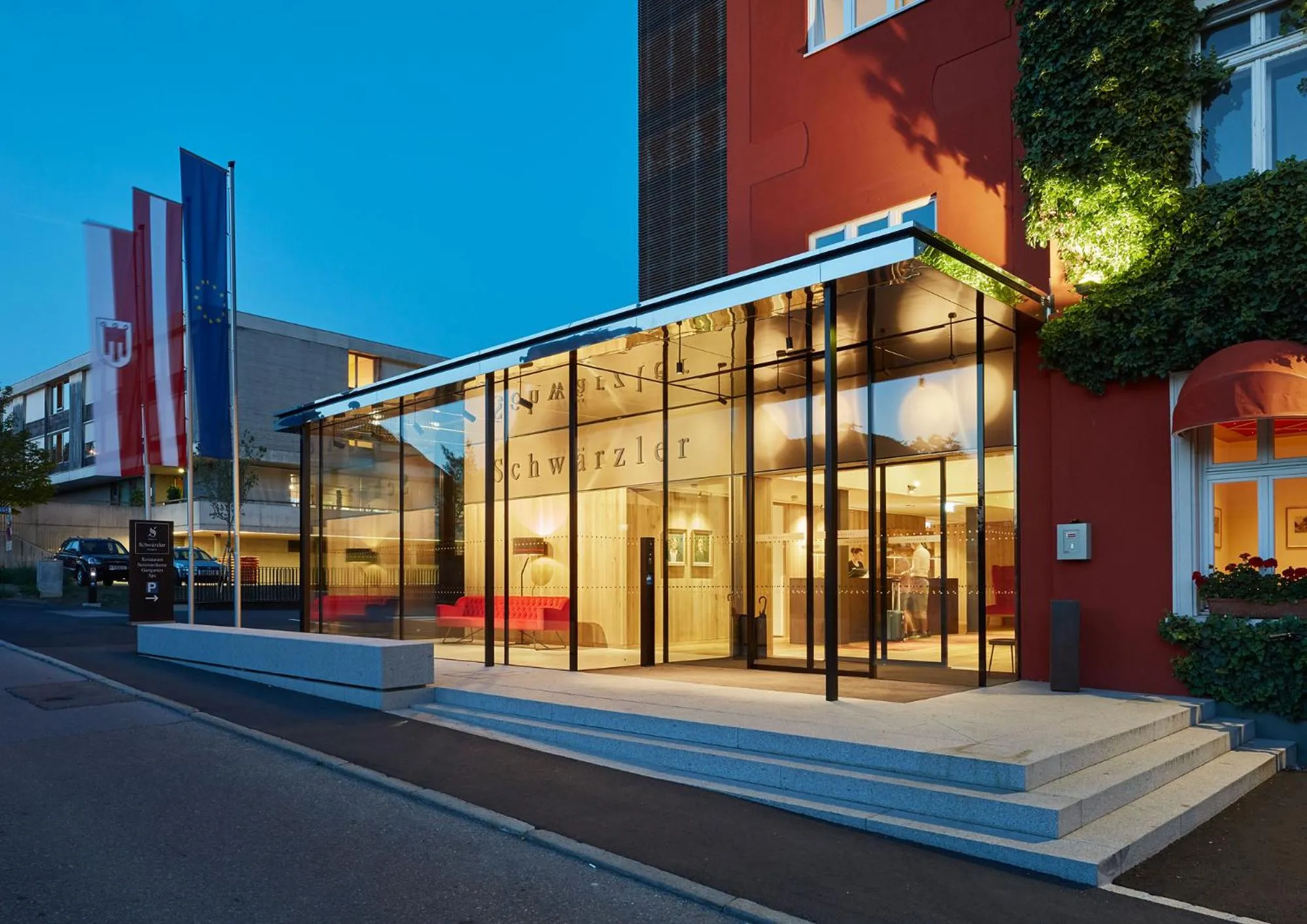 Property building in Hotel Schwärzler