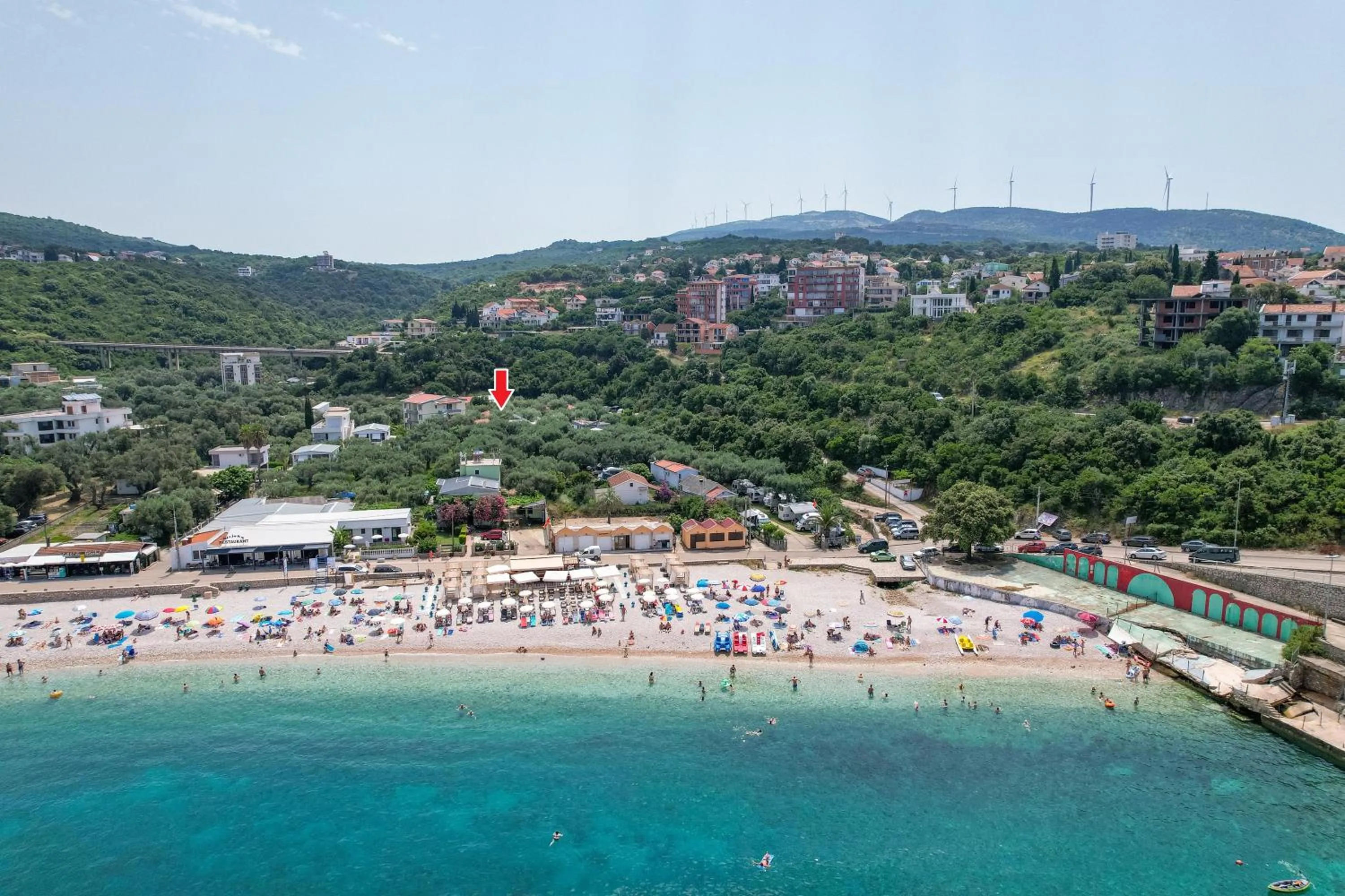 View (from property/room) in President Bungalows and Apartments