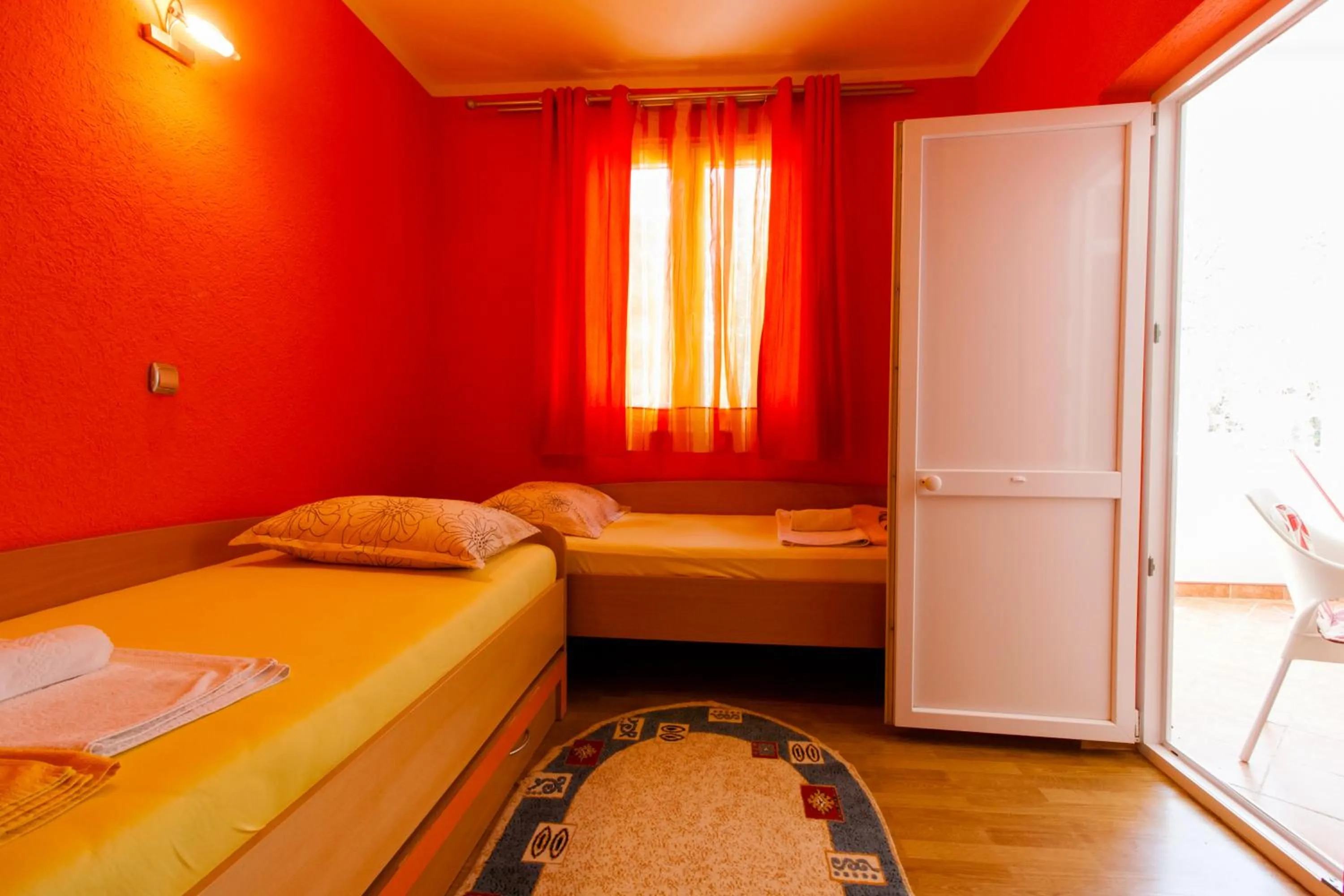 Day, Bed in President Bungalows and Apartments