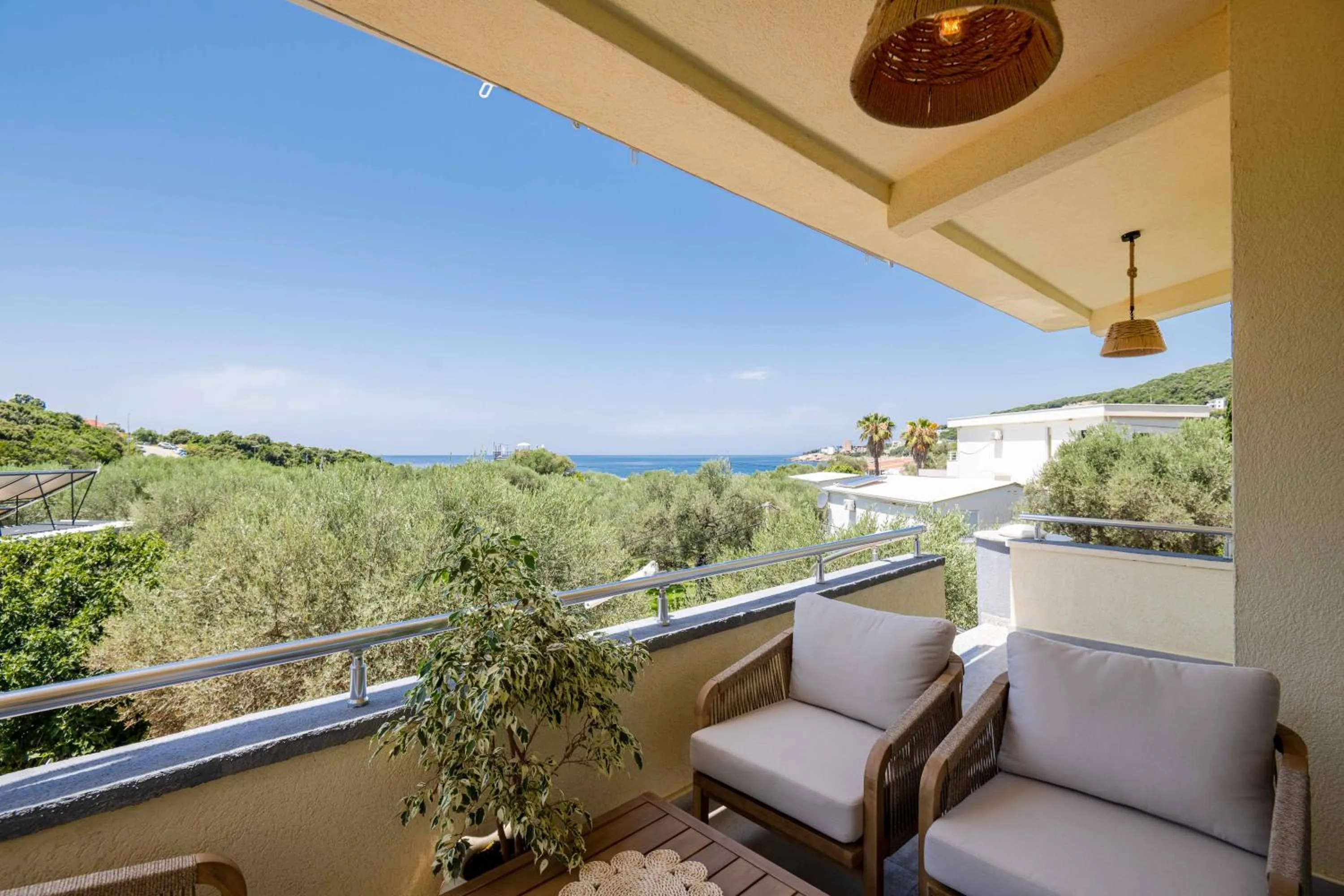 Natural landscape in President Bungalows and Apartments