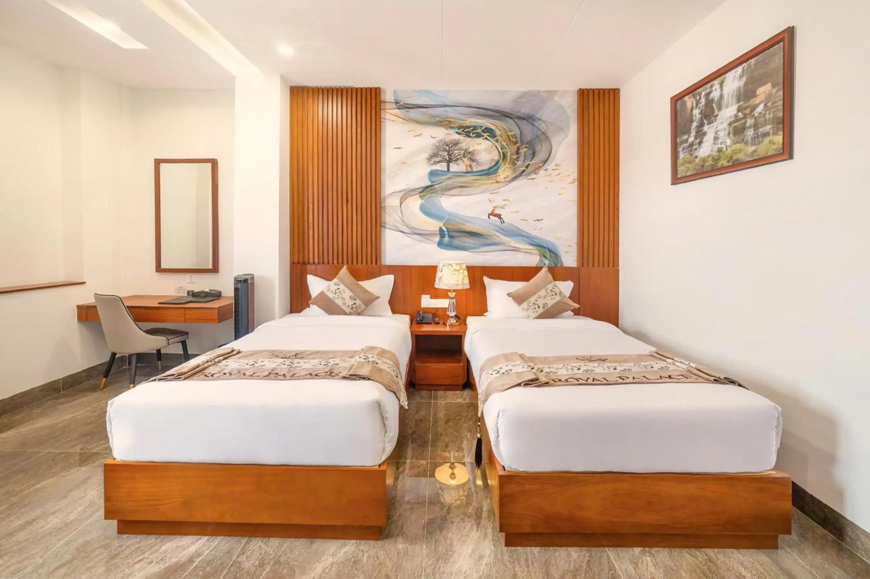 Twin Room with City View in Royal Palace Twin Room with City View in Royal Palace