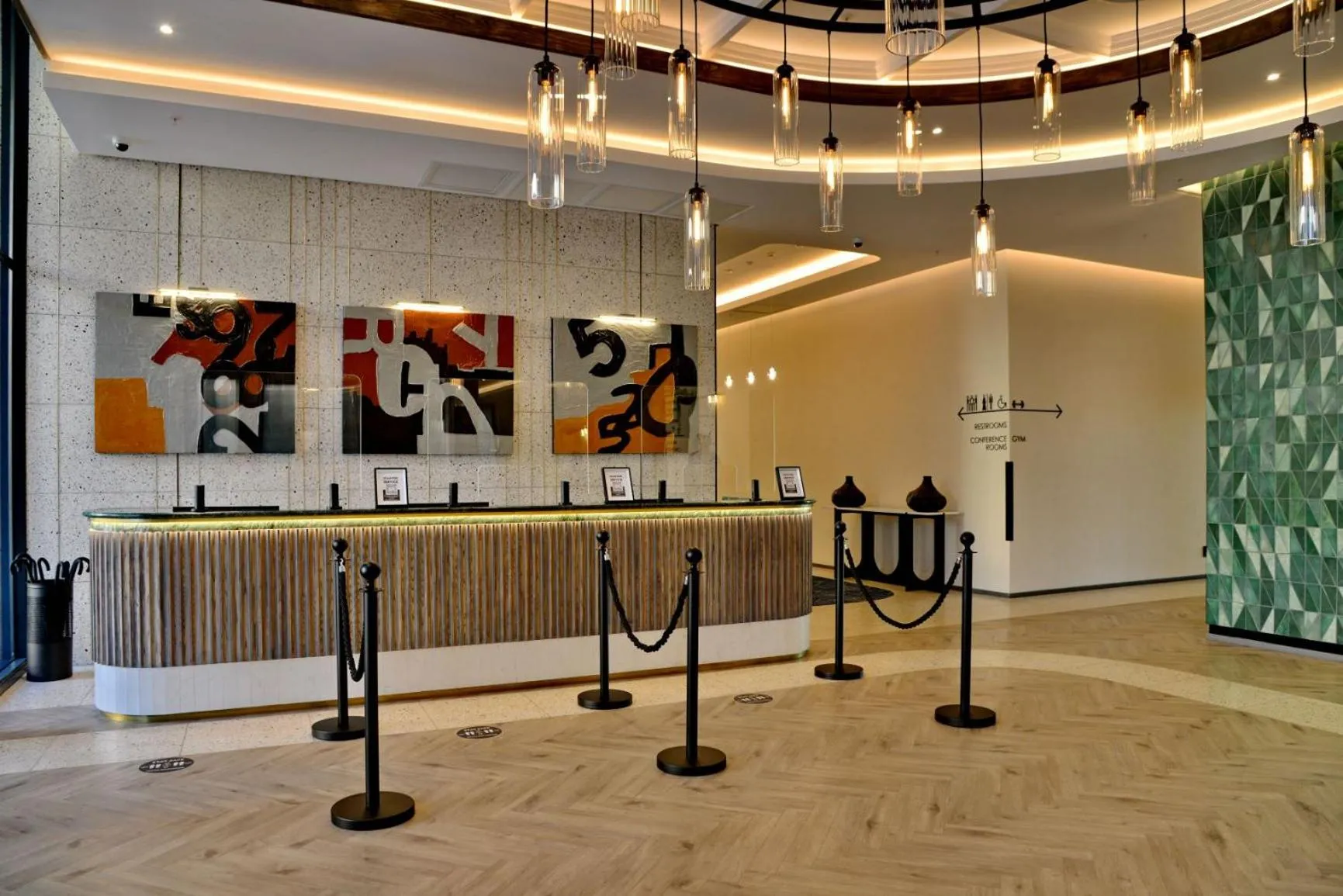 Property building in Courtyard Hotel Waterfall City