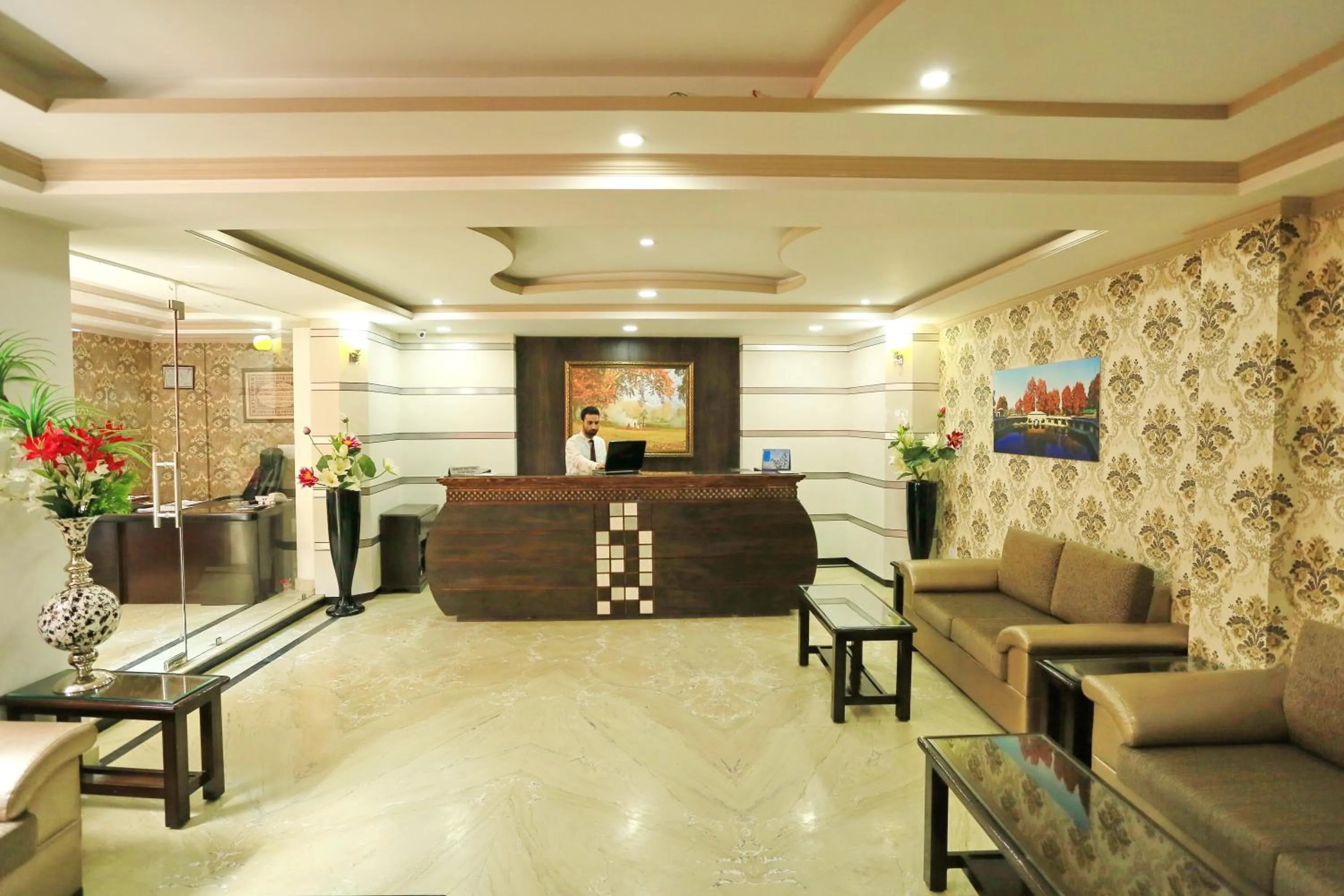 Lobby or reception in Crown Plaza Residency