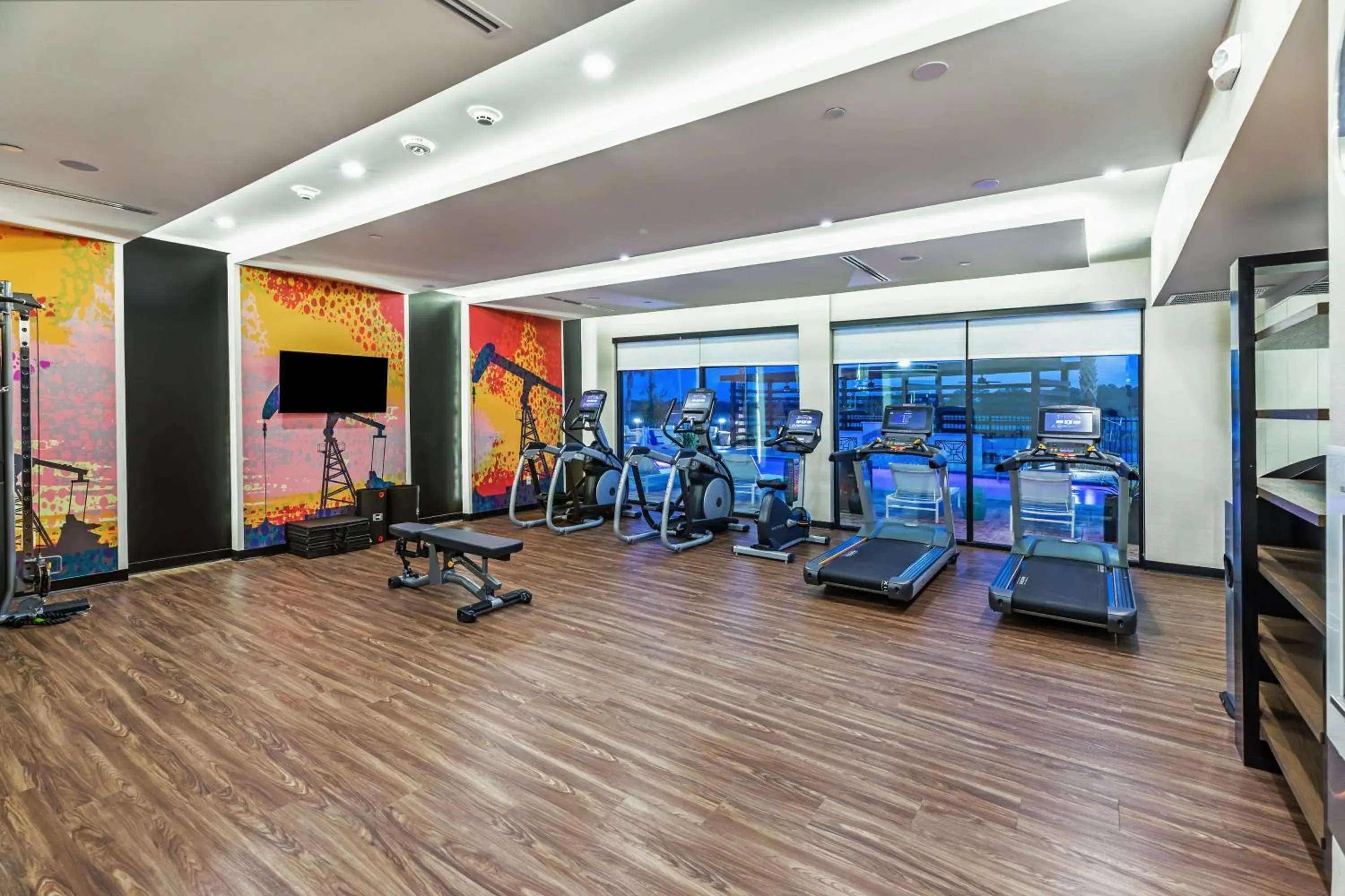 Fitness centre/facilities in Hotel Indigo Spring - Woodlands Area by IHG Fitness centre/facilities in Hotel Indigo Spring - Woodlands Area by IHG